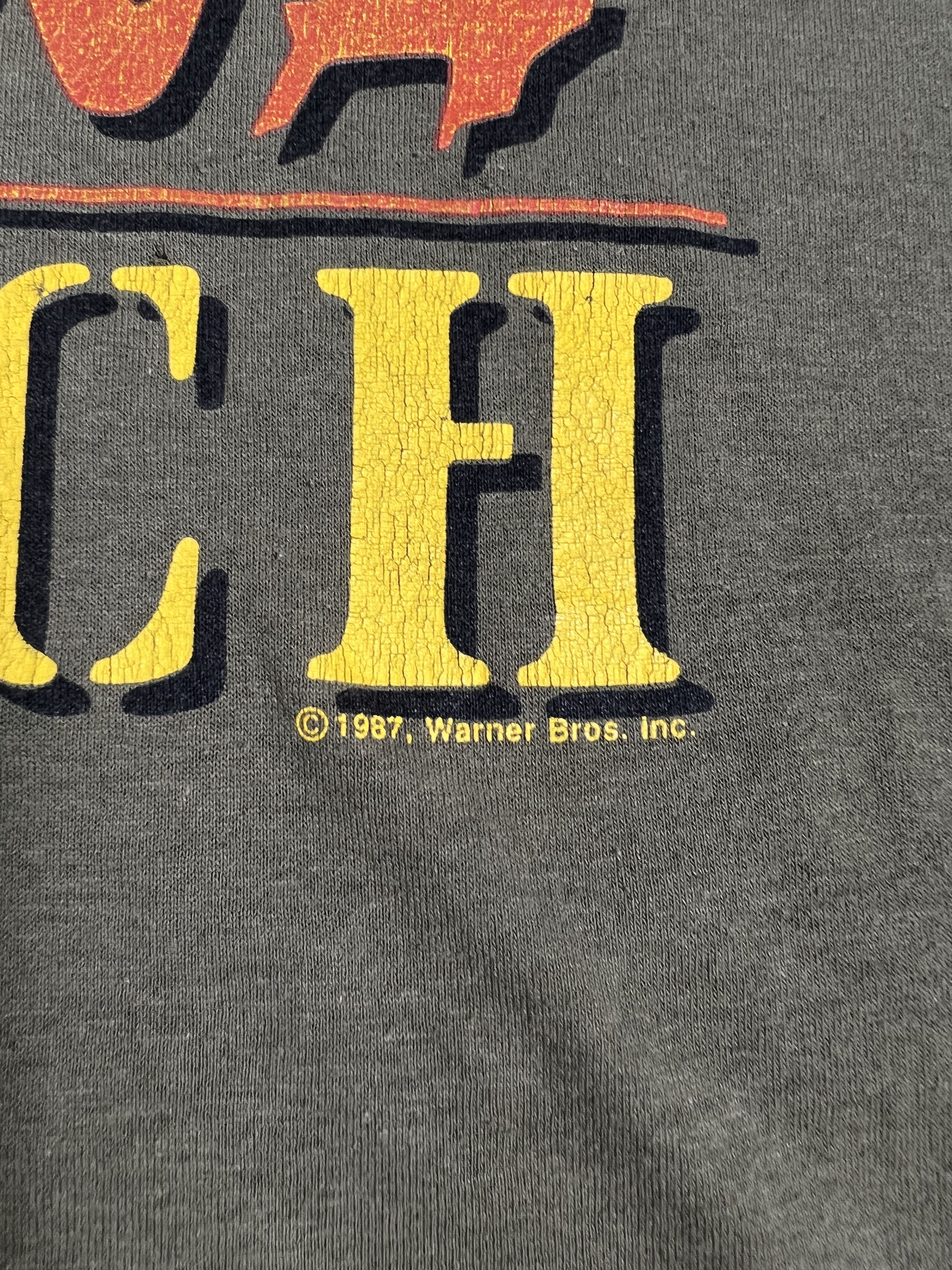Vintage Vtg 80s China Beach Warner Bros TV Series Promo (L) GTMD417 Size US L / EU 52-54 / 3 - 6 Thumbnail