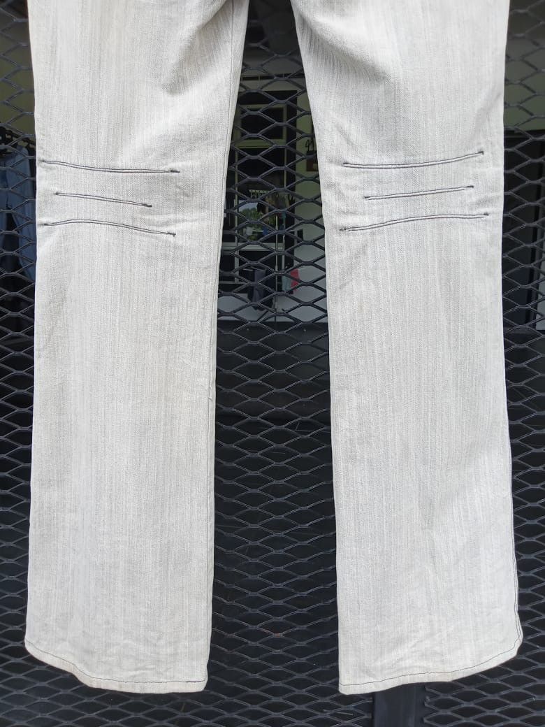 Japanese Brand × Seditionaries Flare Jeans Edge Rupert Herringbone Multipocket Denim Size US 33 - 8 Thumbnail