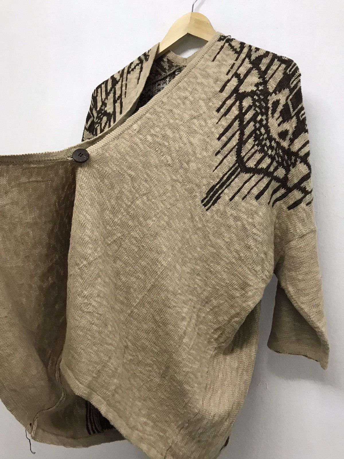 Japanese Brand Vintage Amina Knitwear Cardigan Size L / US 10 / IT 46 - 12 Thumbnail