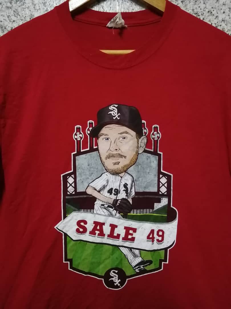 MLB × Vintage Vintage Sox Chris Sale MLB Caricature Very Rare Size US M / EU 48-50 / 2 - 3 Thumbnail