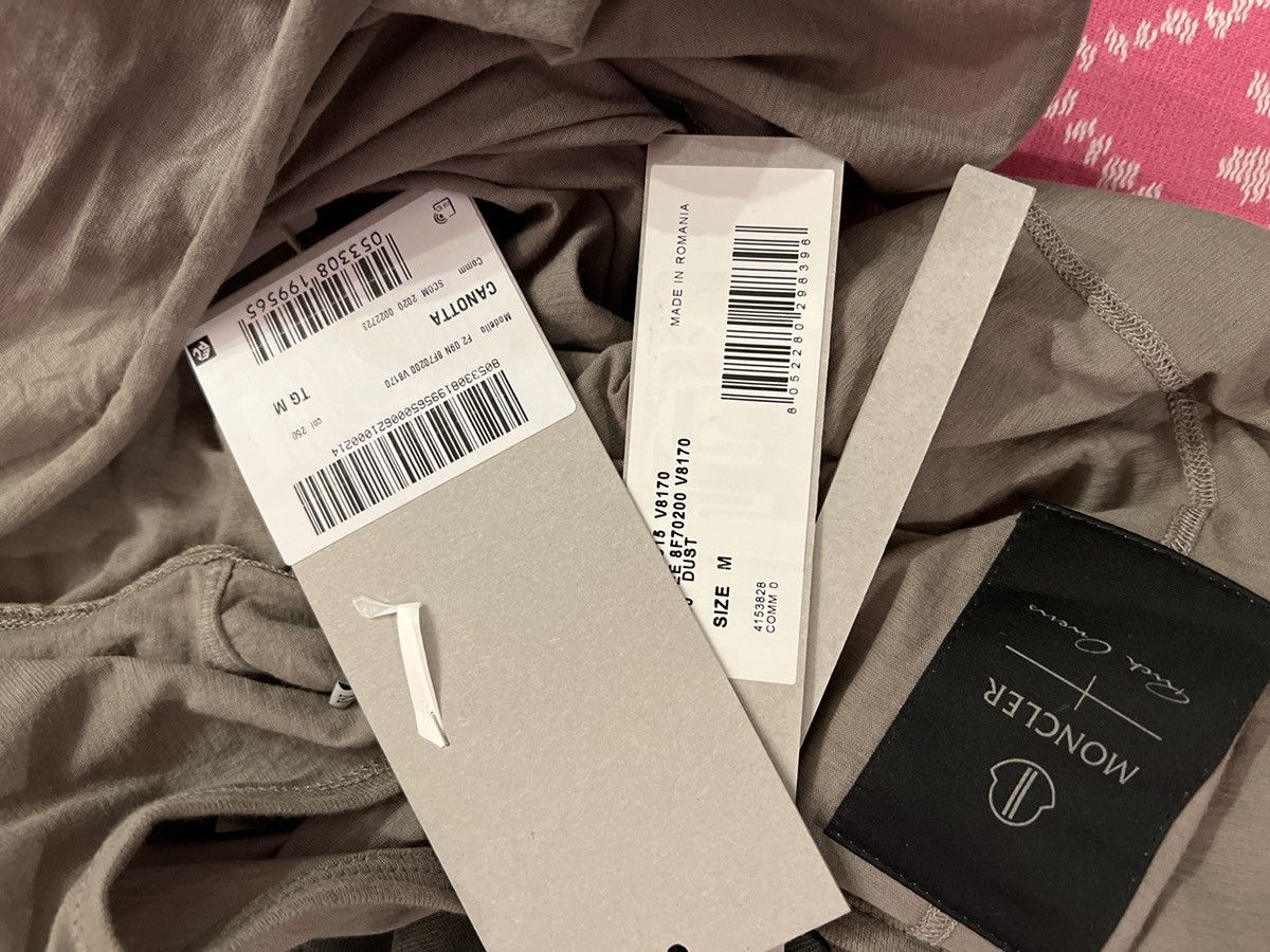 Moncler × Rick Owens Rick Owens x Moncler Sleeveless T-Shirt Size US M / EU 48-50 / 2 - 4 Thumbnail