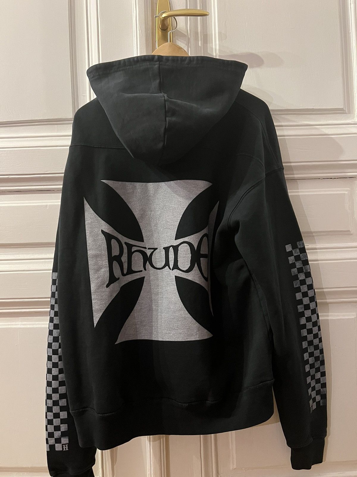 Rhude Rhude Classic Checker Hoodie Size US S / EU 44-46 / 1 - 5 Thumbnail