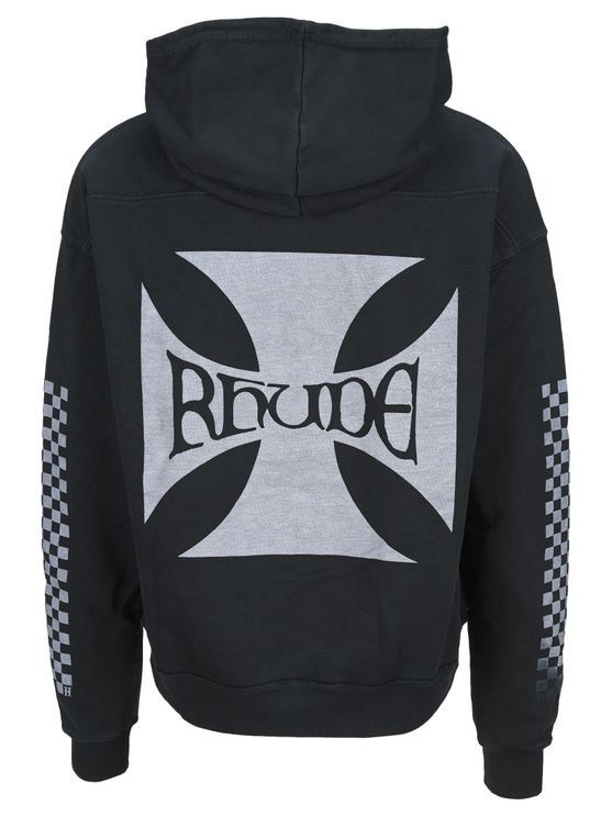 Rhude Rhude Classic Checker Hoodie Size US S / EU 44-46 / 1 - 1 Thumbnail