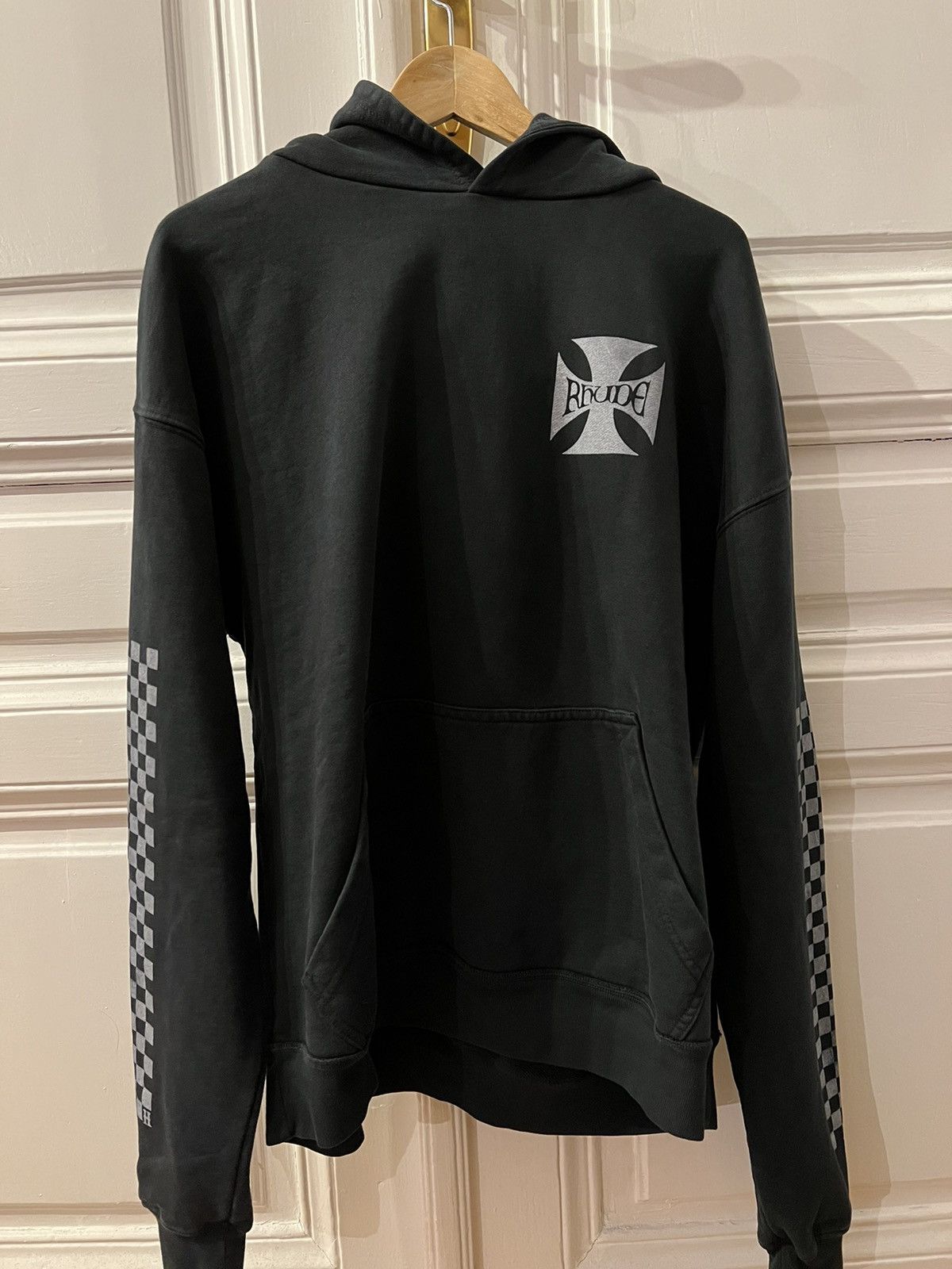 Rhude Rhude Classic Checker Hoodie Size US S / EU 44-46 / 1 - 2 Thumbnail
