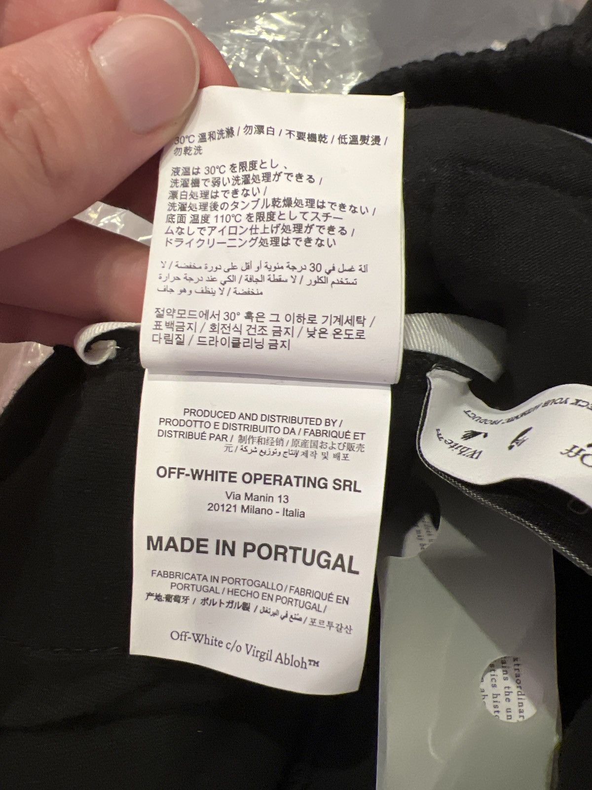 Off-White MULTICOLOR SWEATPANTS Size US 30 / EU 46 - 12 Thumbnail