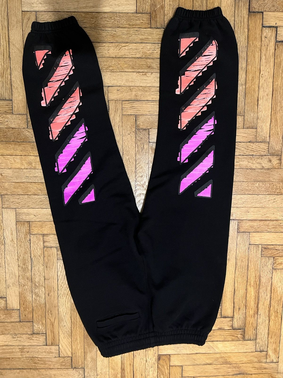 Off-White MULTICOLOR SWEATPANTS Size US 30 / EU 46 - 2 Thumbnail