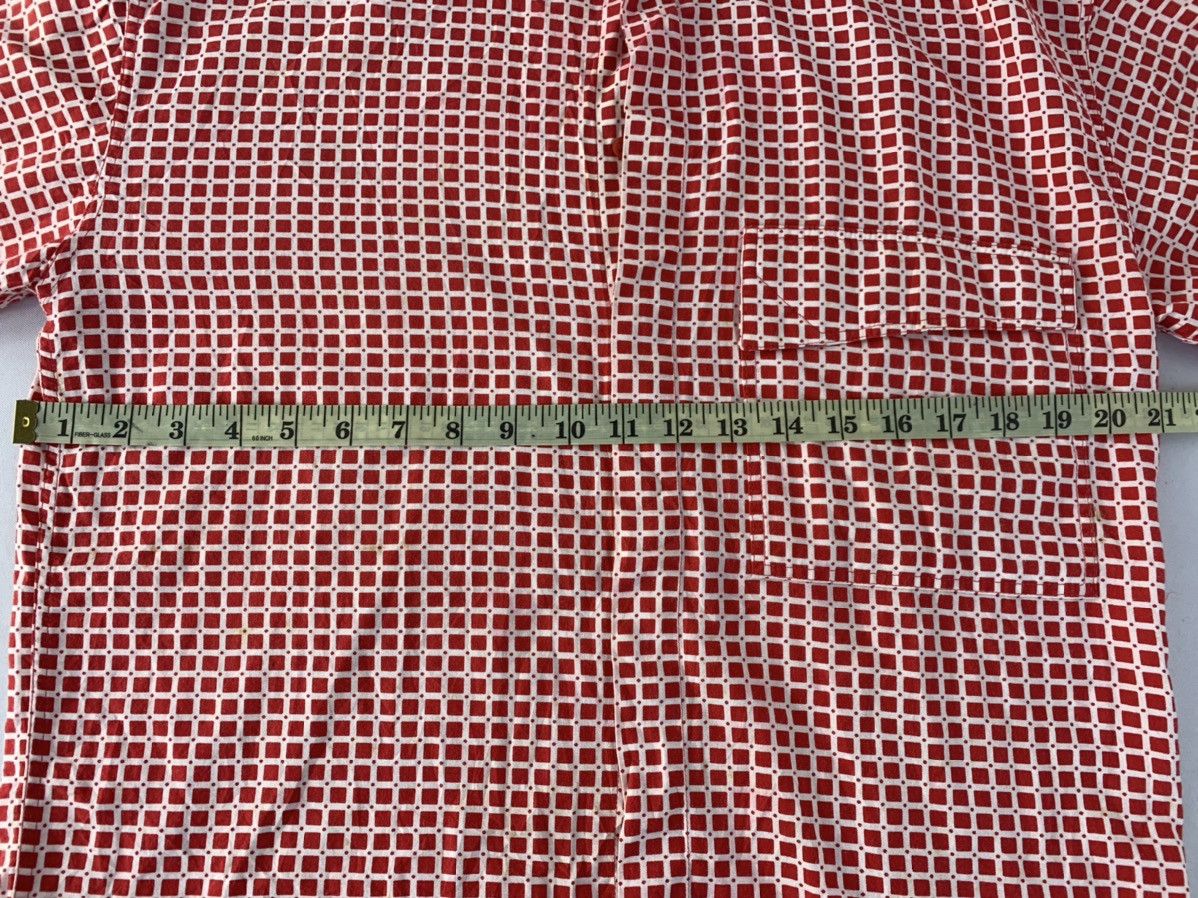 Versace 90s Versus Gianni Versace Made In Italy Checked Button Up Size US M / EU 48-50 / 2 - 6 Thumbnail
