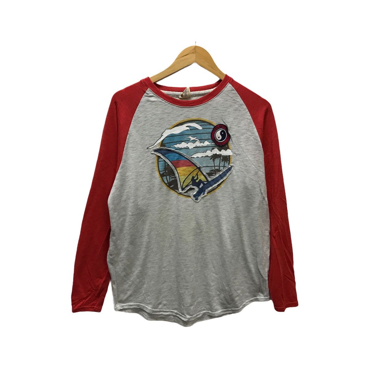 Vintage Vintage T&C Long Sleeve Shirt BigLogo T&C Hawaii Logo Shirt Size US M / EU 48-50 / 2 - 1 Thumbnail