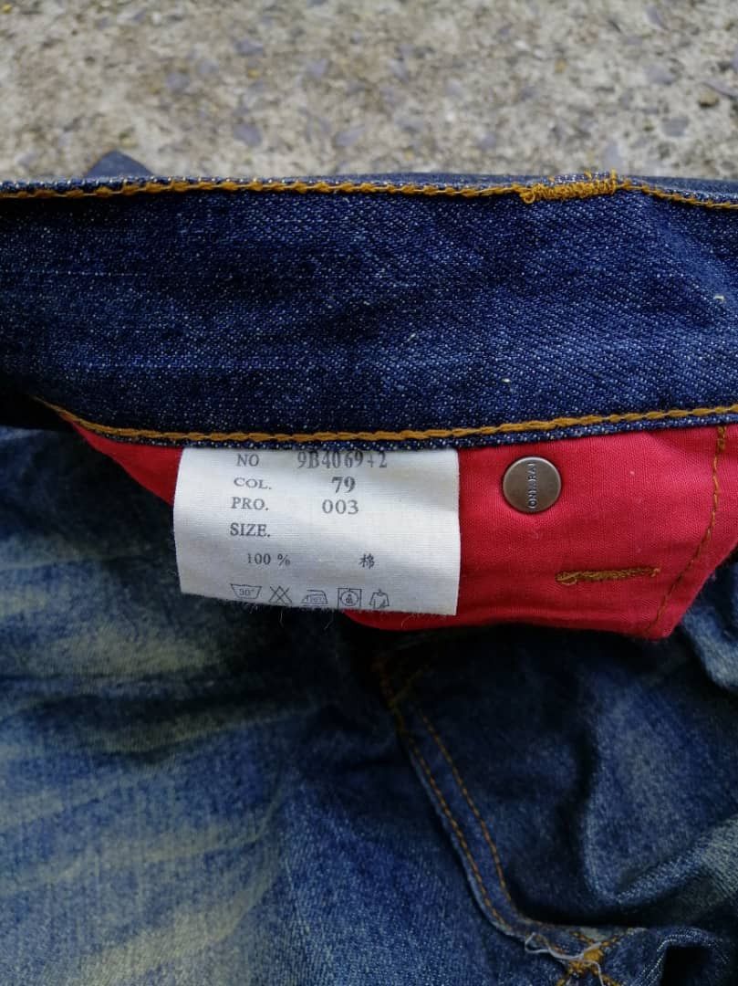 Japanese Brand Oniari Japan Nice Design Embroidered Denim Jeans Size US 33 - 7 Thumbnail