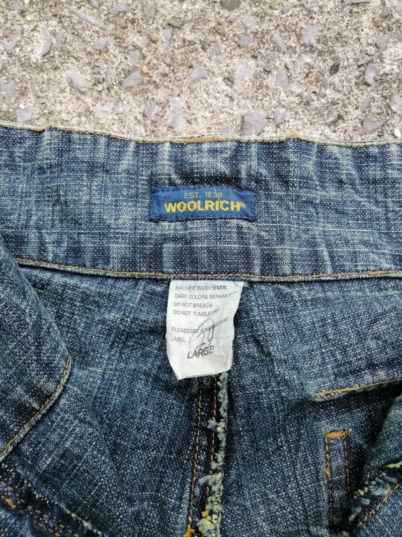 Designer × Woolrich Woolen Mills Woolrich Nice Design Denim Jeans Size US 33 - 7 Thumbnail