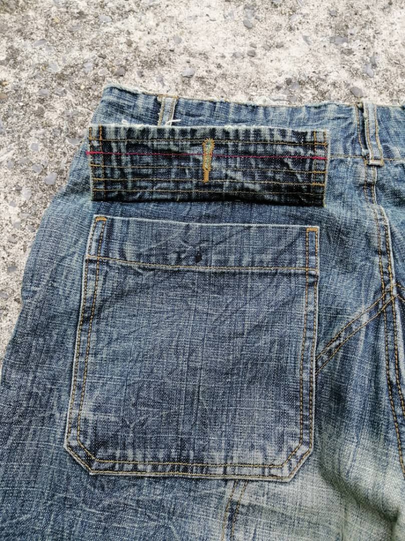 Designer × Woolrich Woolen Mills Woolrich Nice Design Denim Jeans Size US 33 - 3 Thumbnail