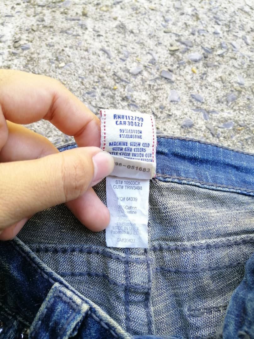 Other True Religion Disco Joey Denim Jeans Size 26" / US 2 / IT 38 - 7 Thumbnail