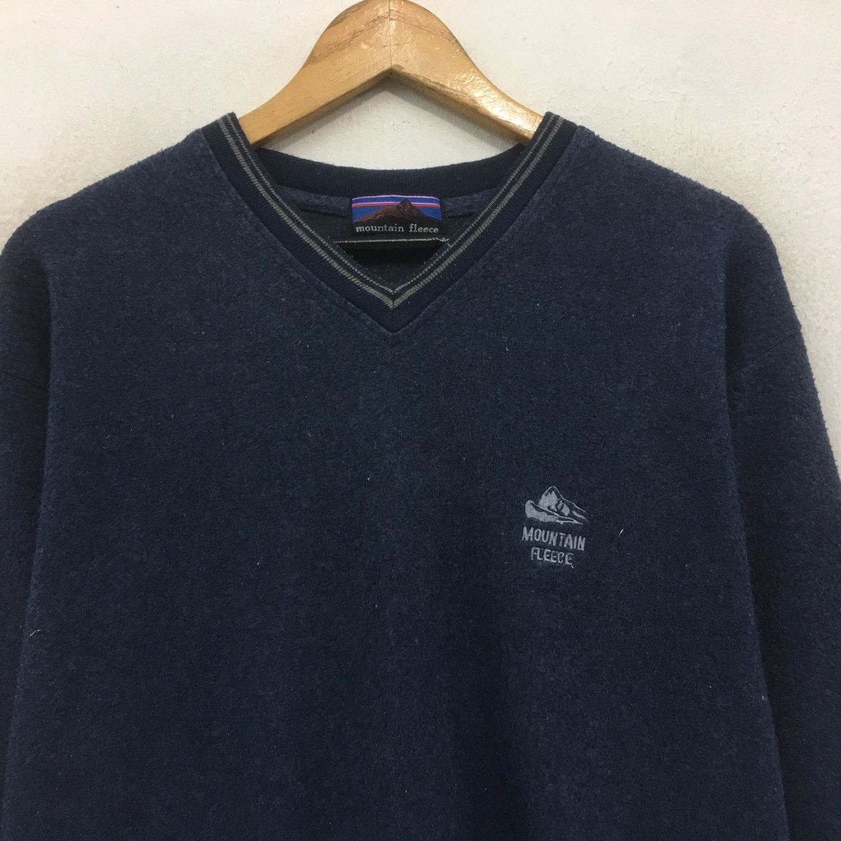 Japanese Brand × The Mountain Vintage Mountain Fleece Crewneck Mountain Size US M / EU 48-50 / 2 - 3 Thumbnail