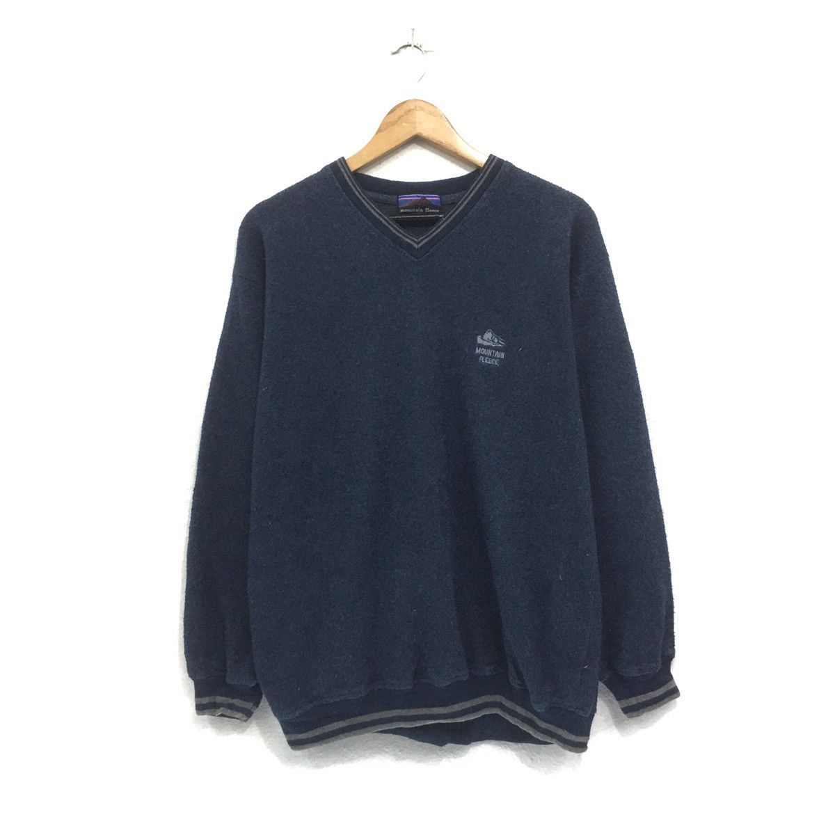 Japanese Brand × The Mountain Vintage Mountain Fleece Crewneck Mountain Size US M / EU 48-50 / 2 - 1 Thumbnail