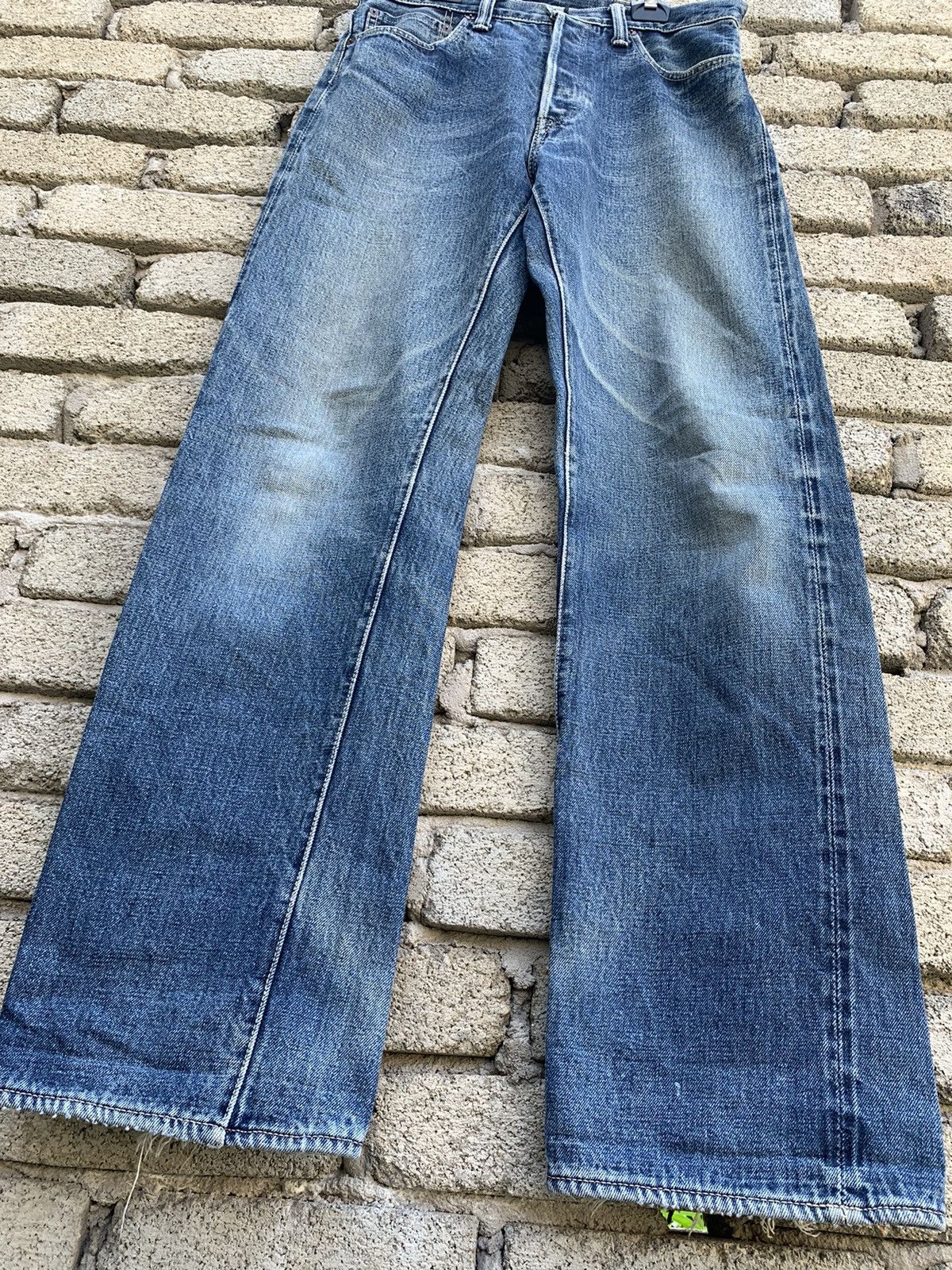 Alchemist Skull Jeans By Alchemist FAB FOUR Selvedge Denim Pants Size US 31 - 9 Thumbnail