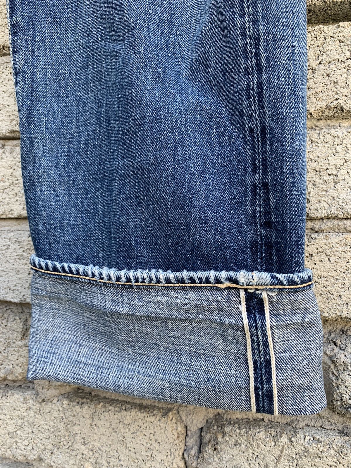 Alchemist Skull Jeans By Alchemist FAB FOUR Selvedge Denim Pants Size US 31 - 16 Thumbnail