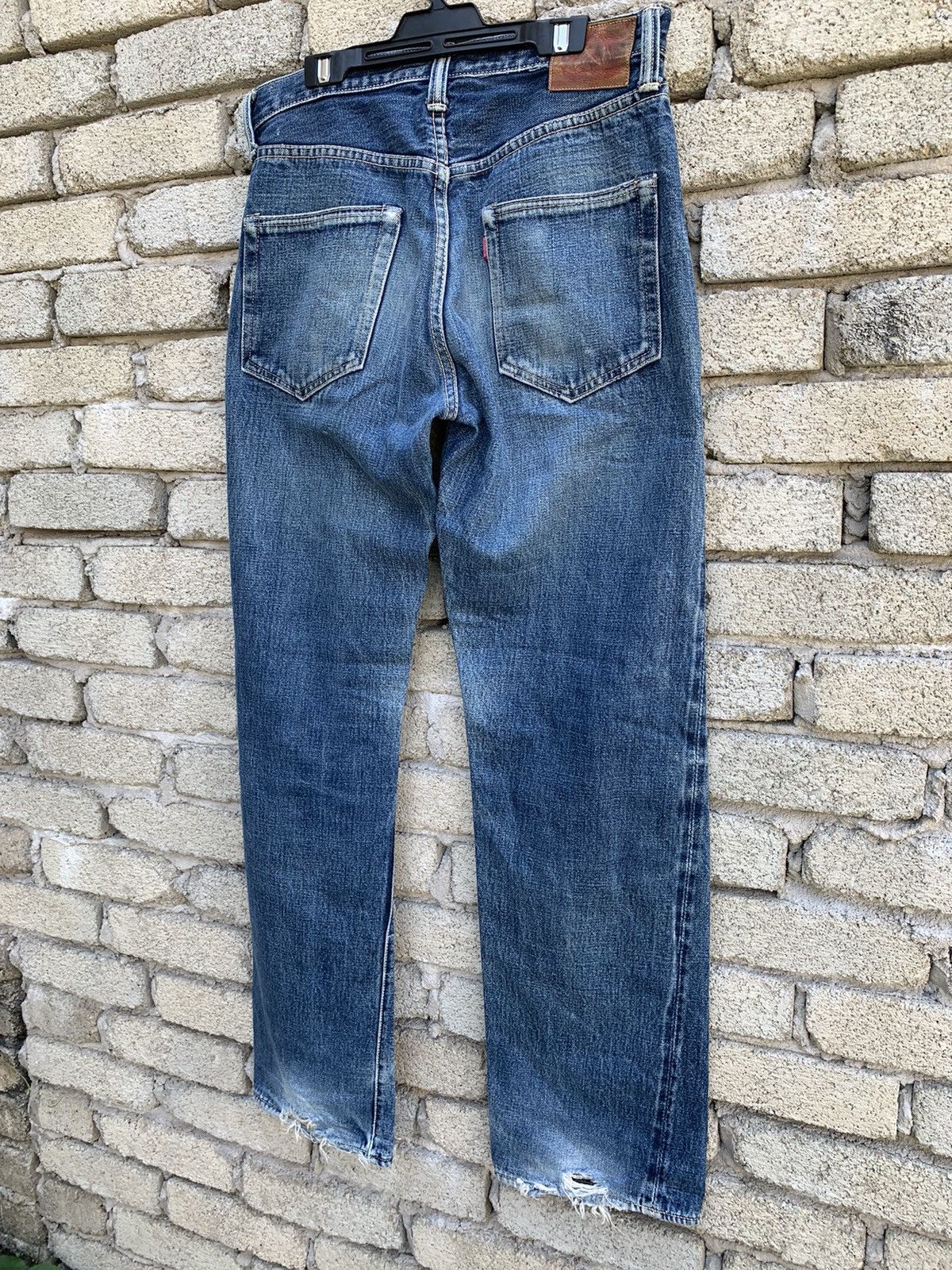 Alchemist Skull Jeans By Alchemist FAB FOUR Selvedge Denim Pants Size US 31 - 7 Thumbnail
