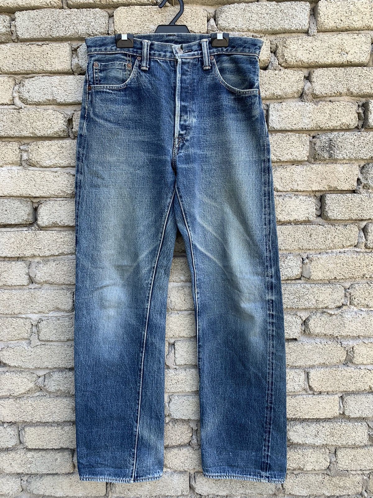 Alchemist Skull Jeans By Alchemist FAB FOUR Selvedge Denim Pants Size US 31 - 3 Thumbnail