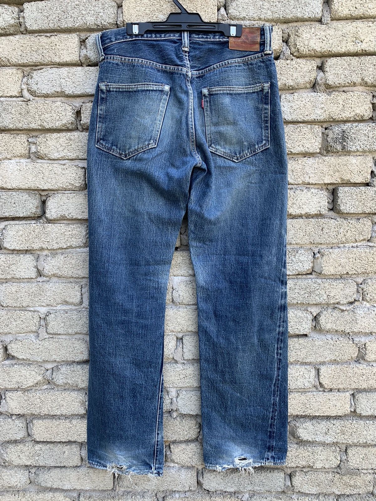Alchemist Skull Jeans By Alchemist FAB FOUR Selvedge Denim Pants Size US 31 - 6 Thumbnail