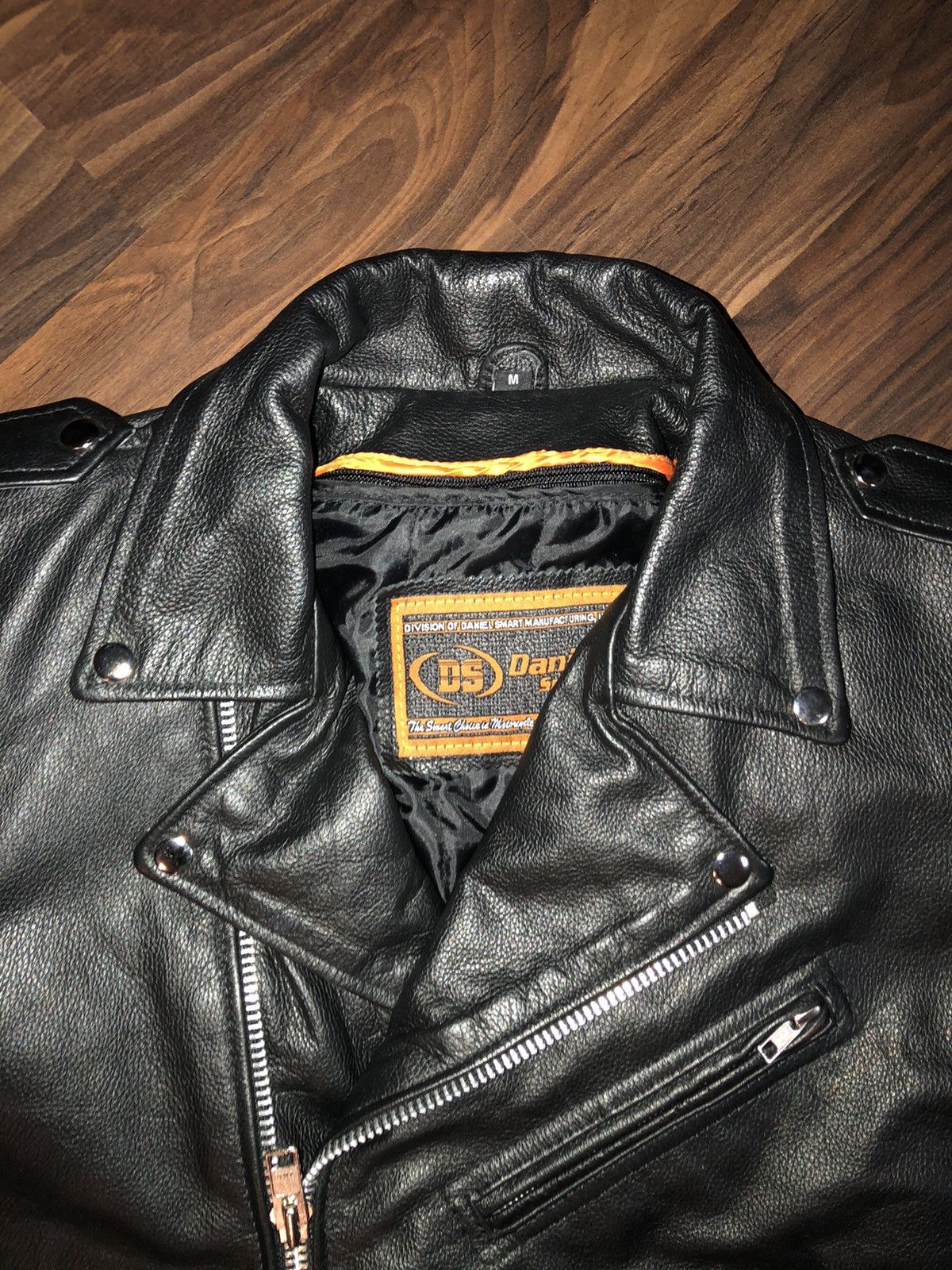 Indian Motorcycle Daniel Smart Quilted Lined Genuine Leather Moto Biker Jacket Size US M / EU 48-50 / 2 - 3 Thumbnail