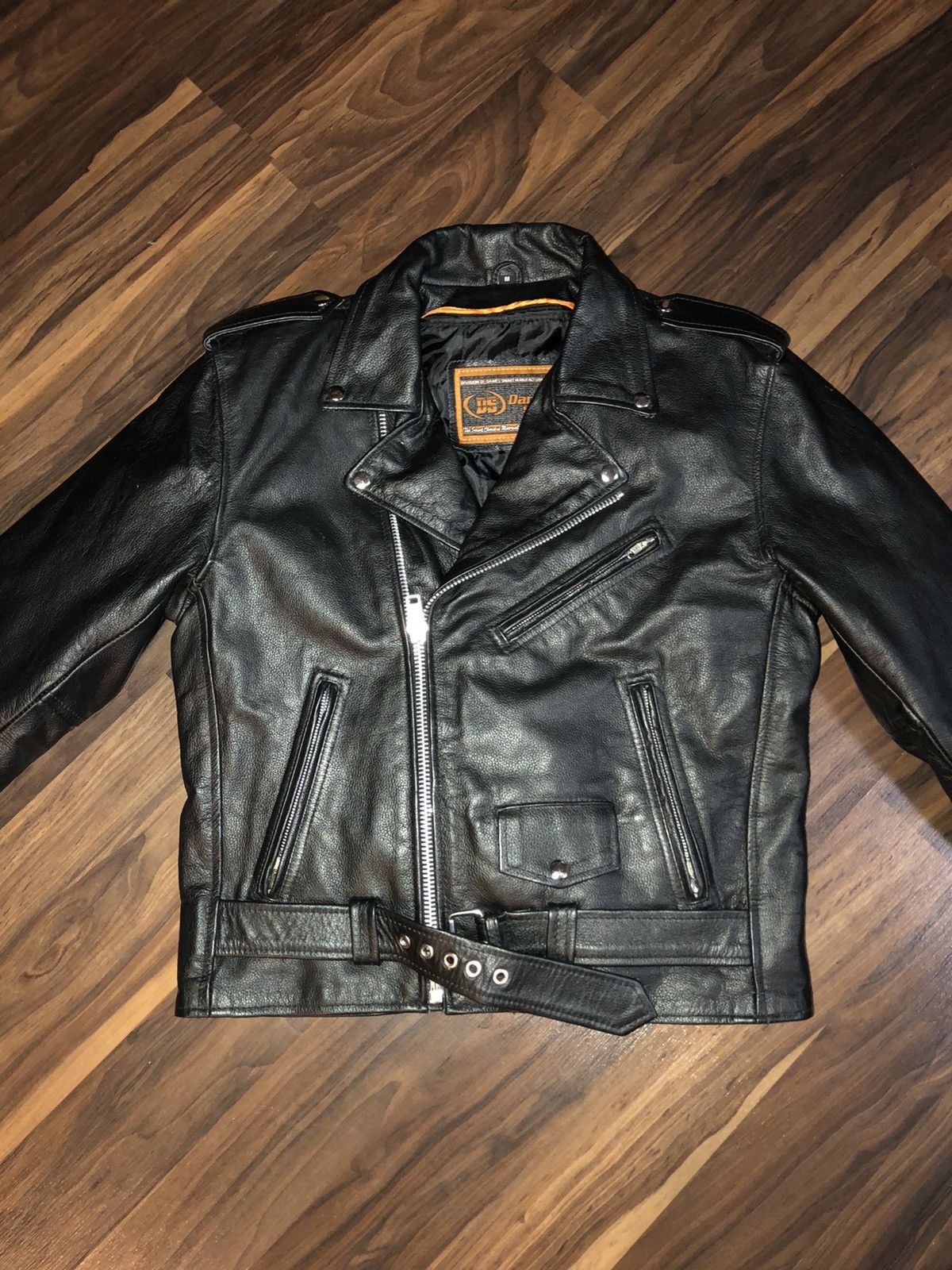 Indian Motorcycle Daniel Smart Quilted Lined Genuine Leather Moto Biker Jacket Size US M / EU 48-50 / 2 - 10 Thumbnail
