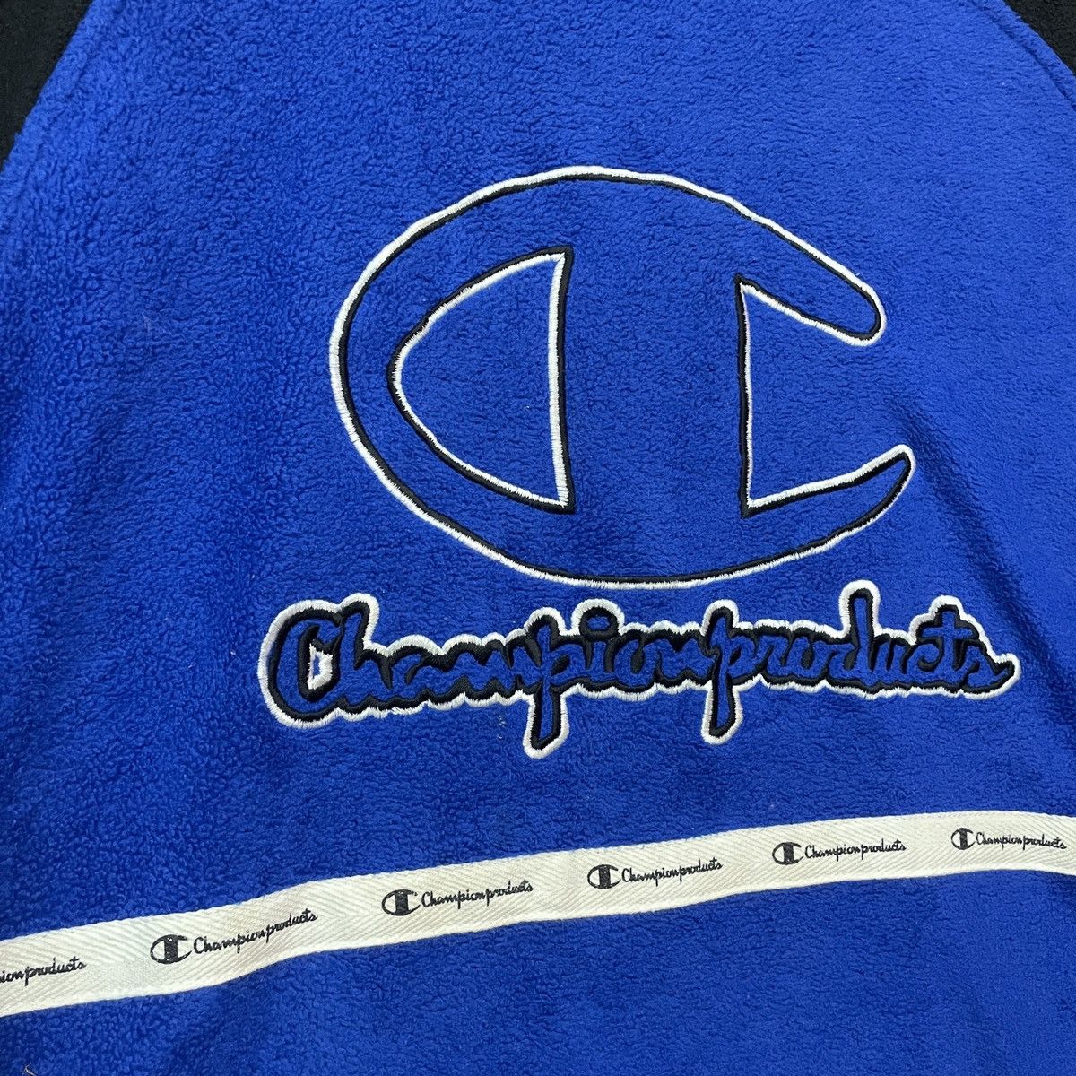Champion Vintage‼️ CHAMPION PRODUCT Spell Out Big Logo Sweater!! Size US L / EU 52-54 / 3 - 6 Thumbnail