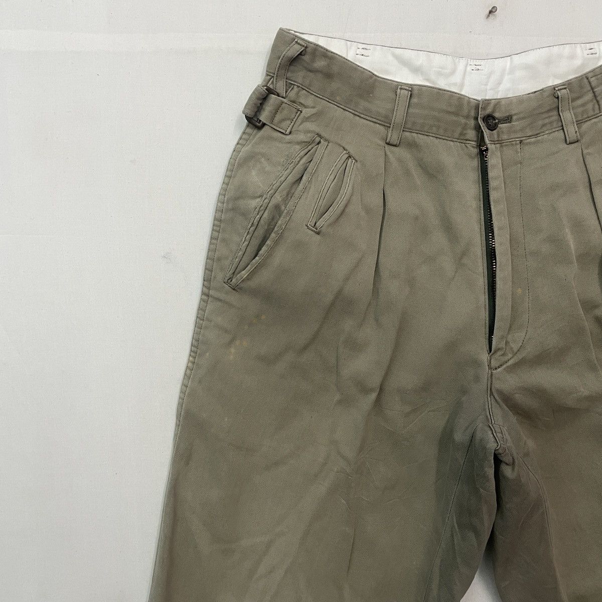 Designer × Vintage Vintage BASSKET WALKER Faded Casual Pants! Size US 27 - 3 Thumbnail
