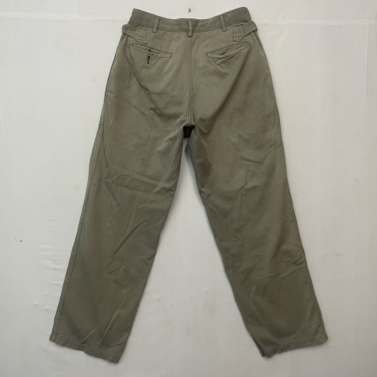 Designer × Vintage Vintage BASSKET WALKER Faded Casual Pants! Size US 27 - 5 Thumbnail