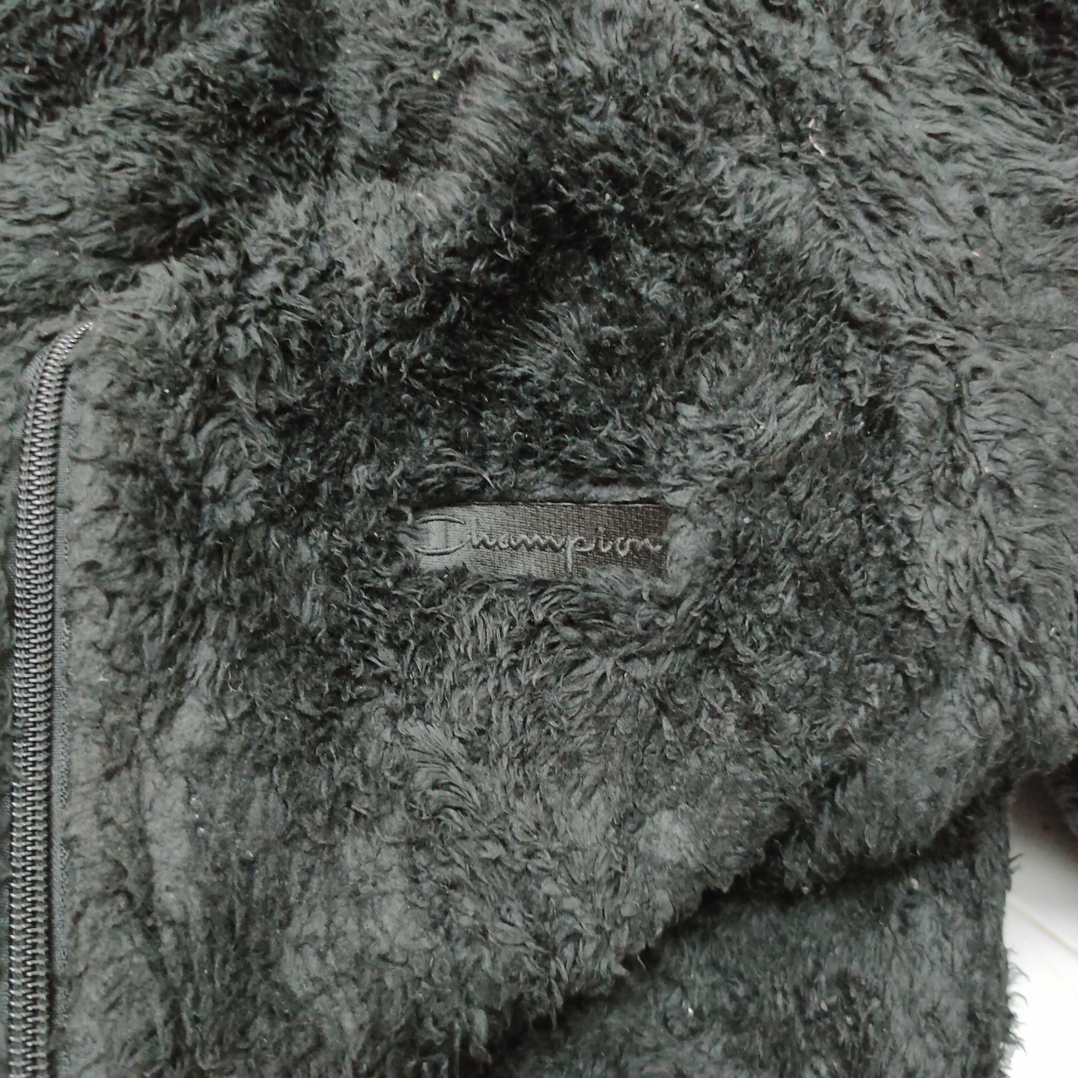 Champion × Vintage Vtg CHAMPION AUTHENTIC AMERICAN Sherpa Zipper Hoodie Jacket Size US M / EU 48-50 / 2 - 5 Thumbnail