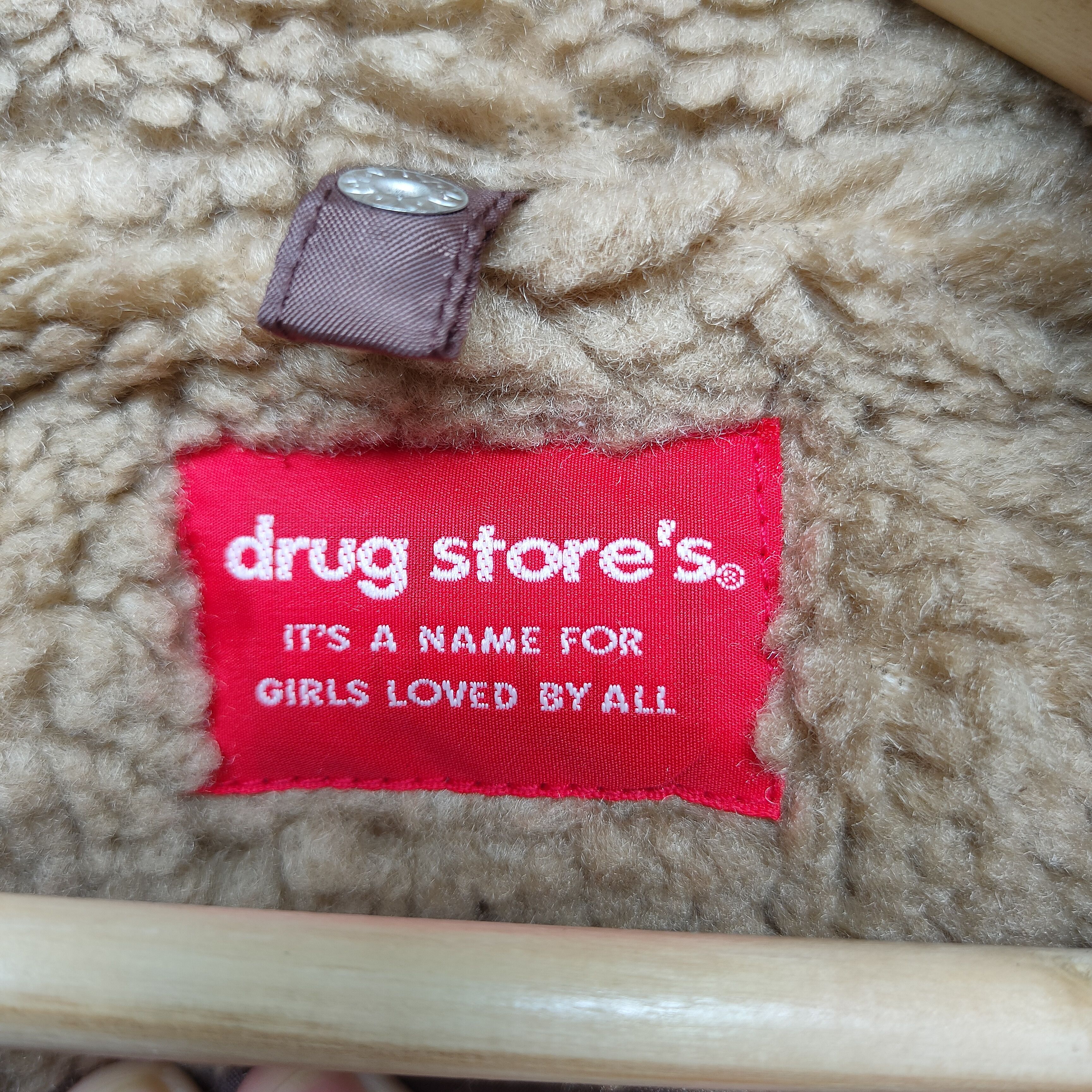 Japanese Brand Vintage Drug Store Zipper Ups Hoodie Fleece Jacket Size US L / EU 52-54 / 3 - 7 Thumbnail