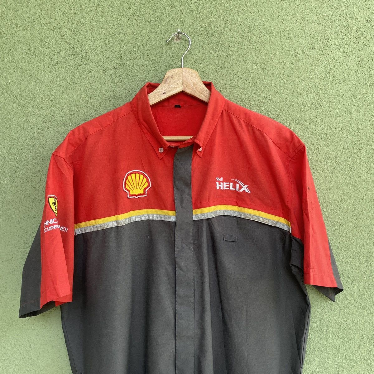 Ferrari × The Workers Club Bundle 🔥 Vintage Shell Ferrari Button Ups Long & Short Shirt Size US XL / EU 56 / 4 - 9 Thumbnail