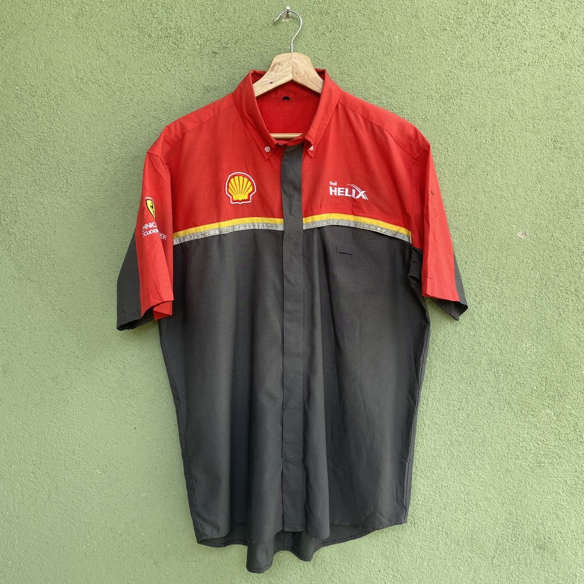 Ferrari × The Workers Club Bundle 🔥 Vintage Shell Ferrari Button Ups Long & Short Shirt Size US XL / EU 56 / 4 - 8 Thumbnail