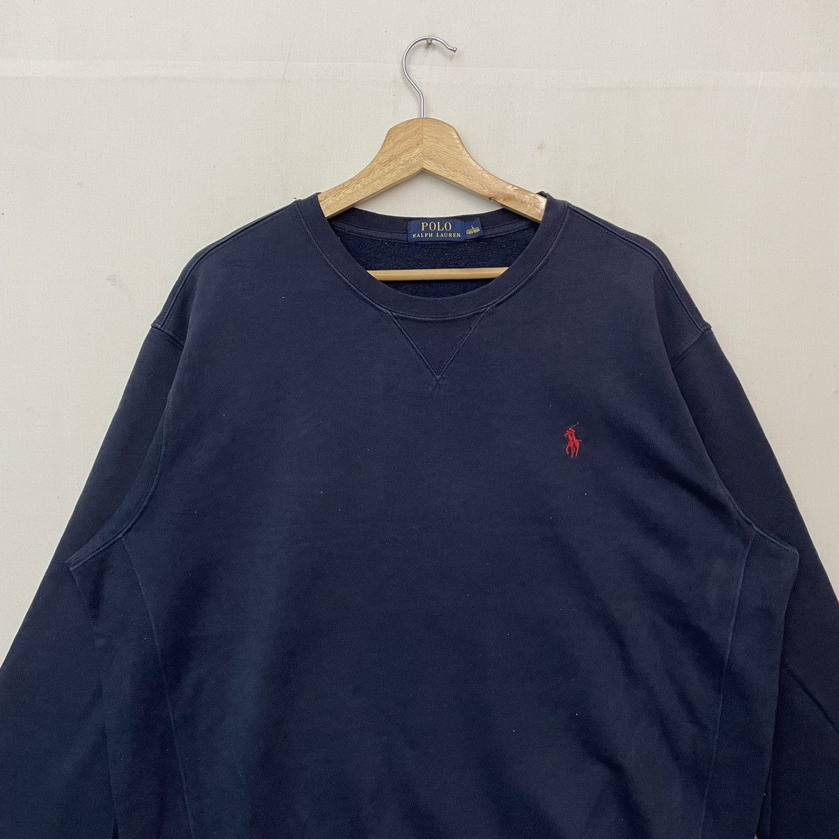 Polo Ralph Lauren Vintage POLO RALPH LAURAN Embroidery Small Logo Sweatshirt Size US XXL / EU 58 / 5 - 2 Thumbnail