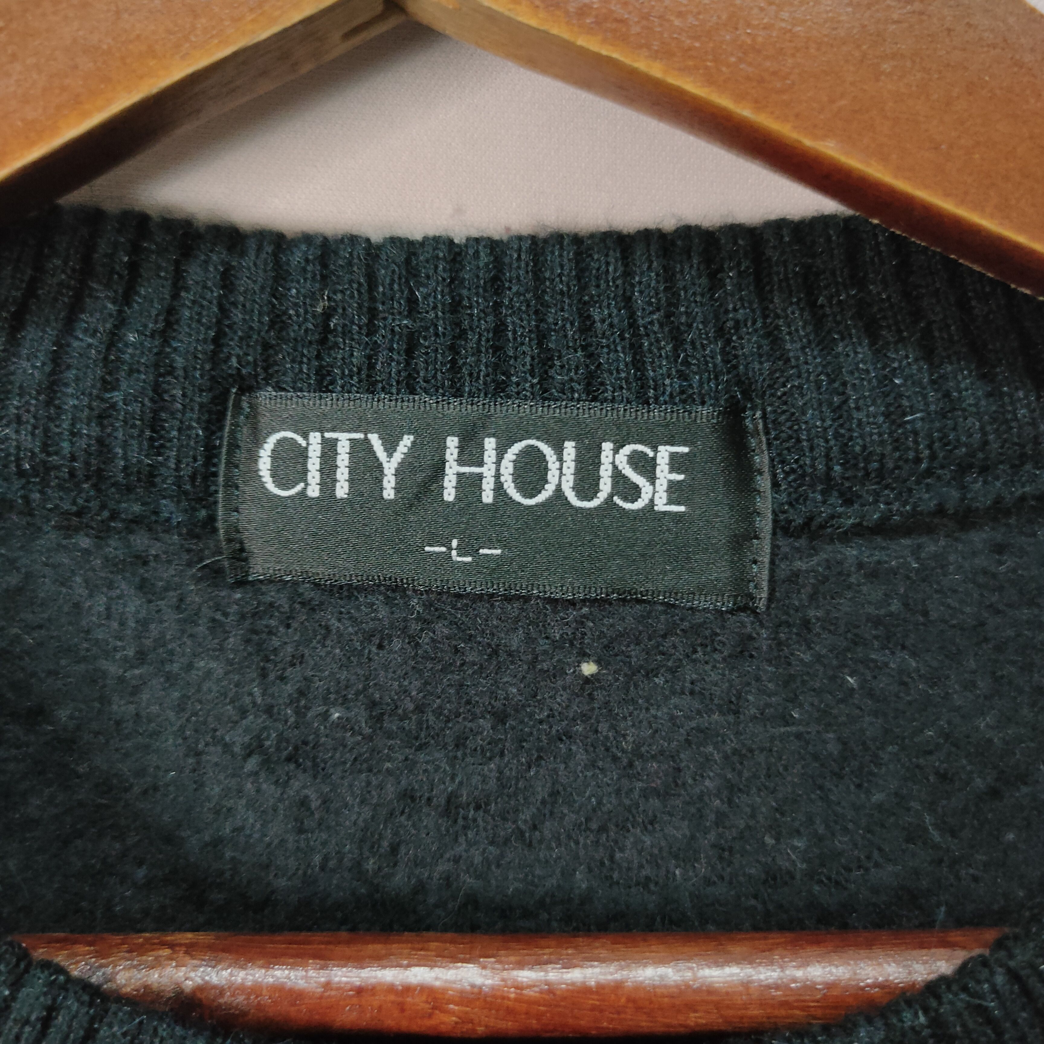 Japanese Brand VTG CITY HOUSE FOURTUNE EMBROIDERY LOGO SWEATSHIRT JUMPER Size US L / EU 52-54 / 3 - 7 Thumbnail