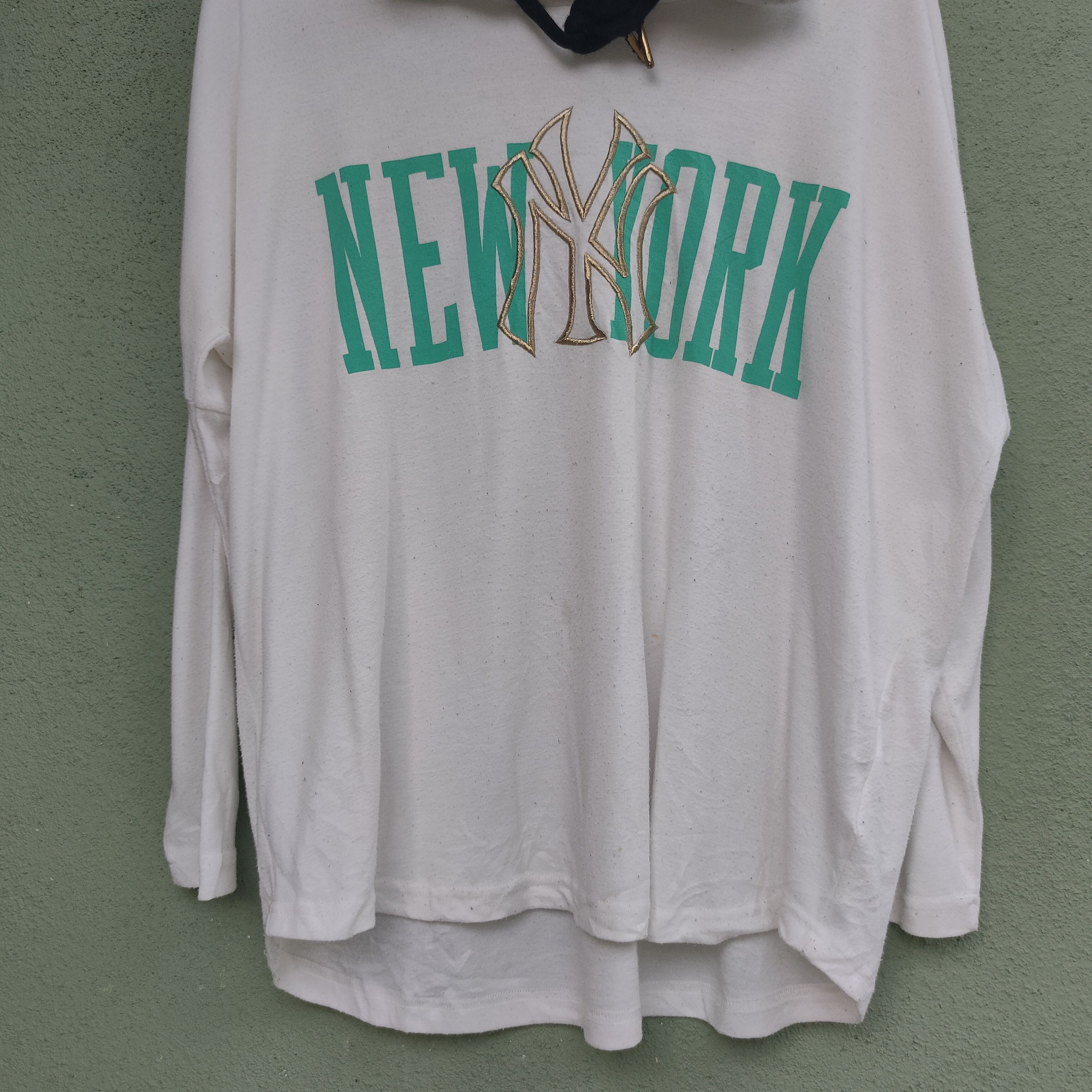Vintage Vintage LB-03 New York Major League Baseball Hoodie Shirt Size US L / EU 52-54 / 3 - 3 Thumbnail