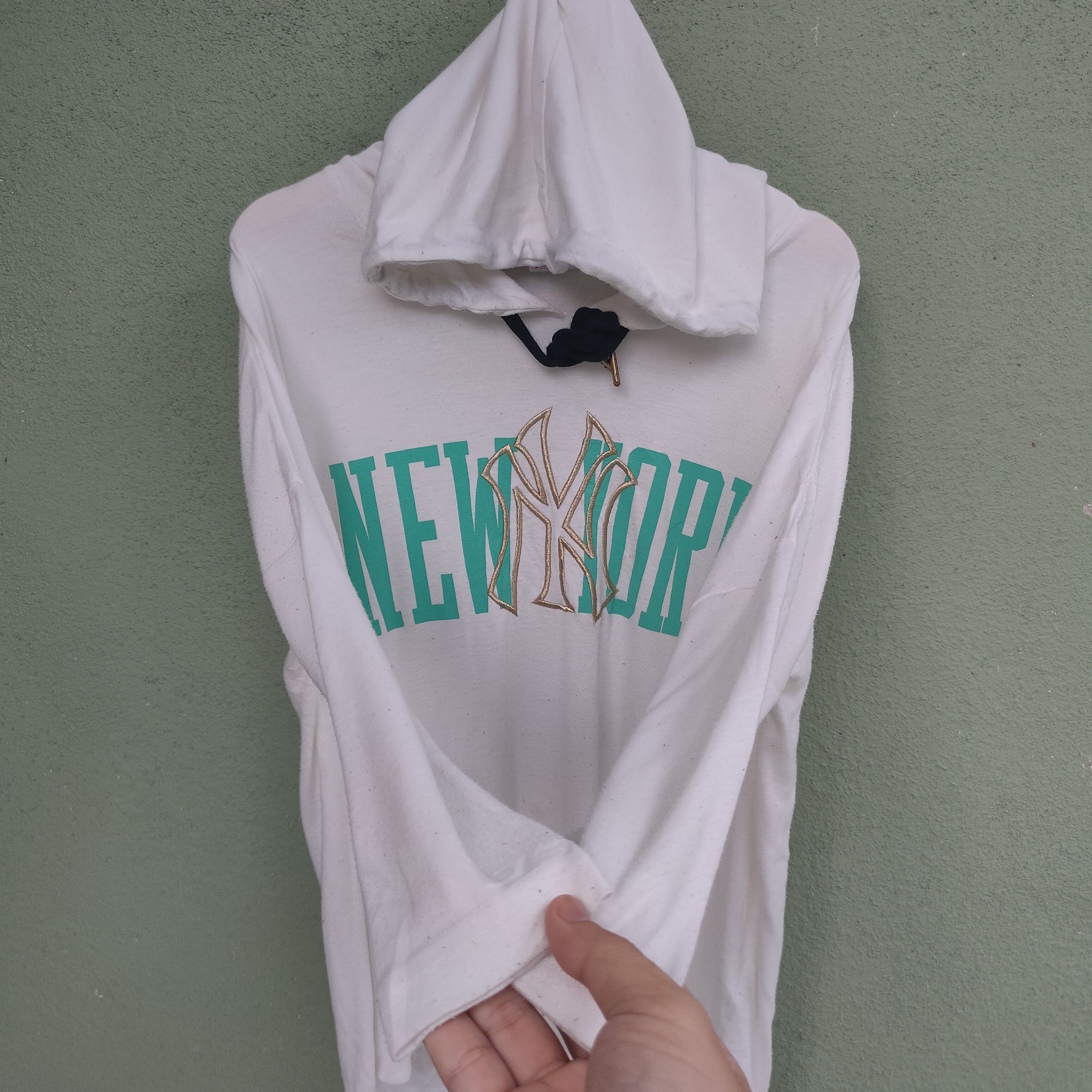Vintage Vintage LB-03 New York Major League Baseball Hoodie Shirt Size US L / EU 52-54 / 3 - 2 Thumbnail