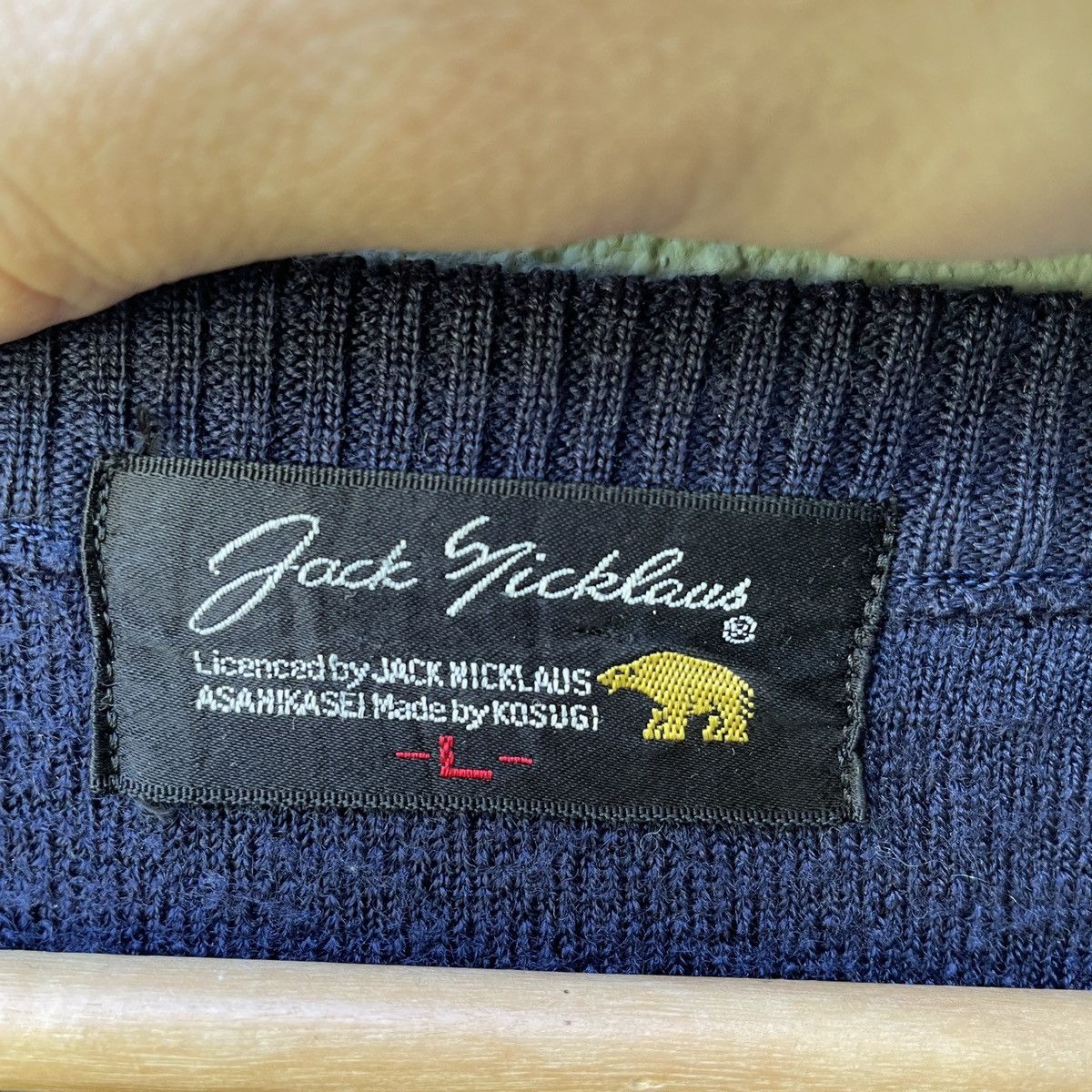 Aran Isles Knitwear Vintage JACK NICKLAUS V Neck Knitwear Sweater Jumper Size US M / EU 48-50 / 2 - 7 Thumbnail