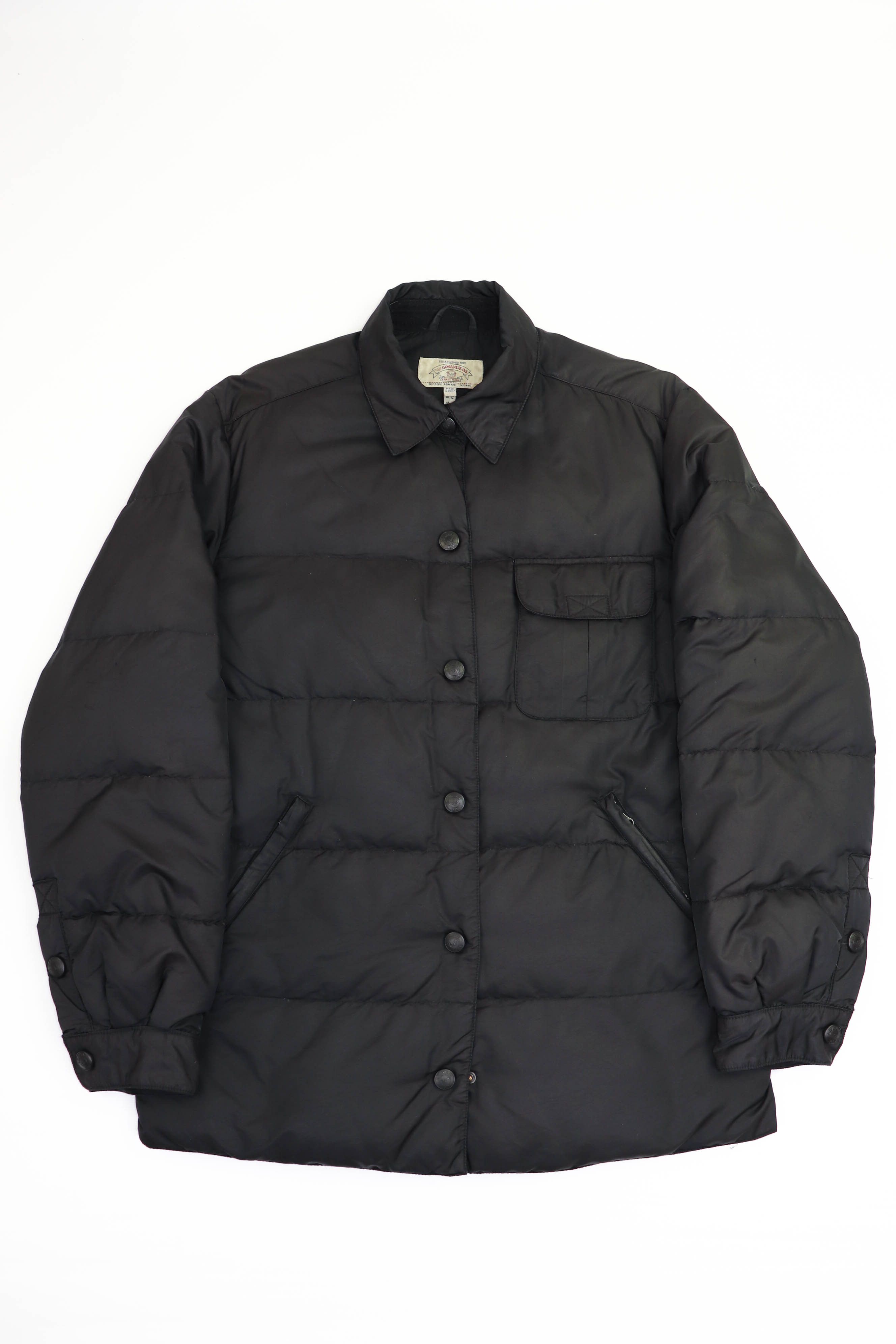 Armani Armani Jeans Vintage Women's Black Liner Jacket Size M / US 6-8 / IT 42-44 - 1 Thumbnail
