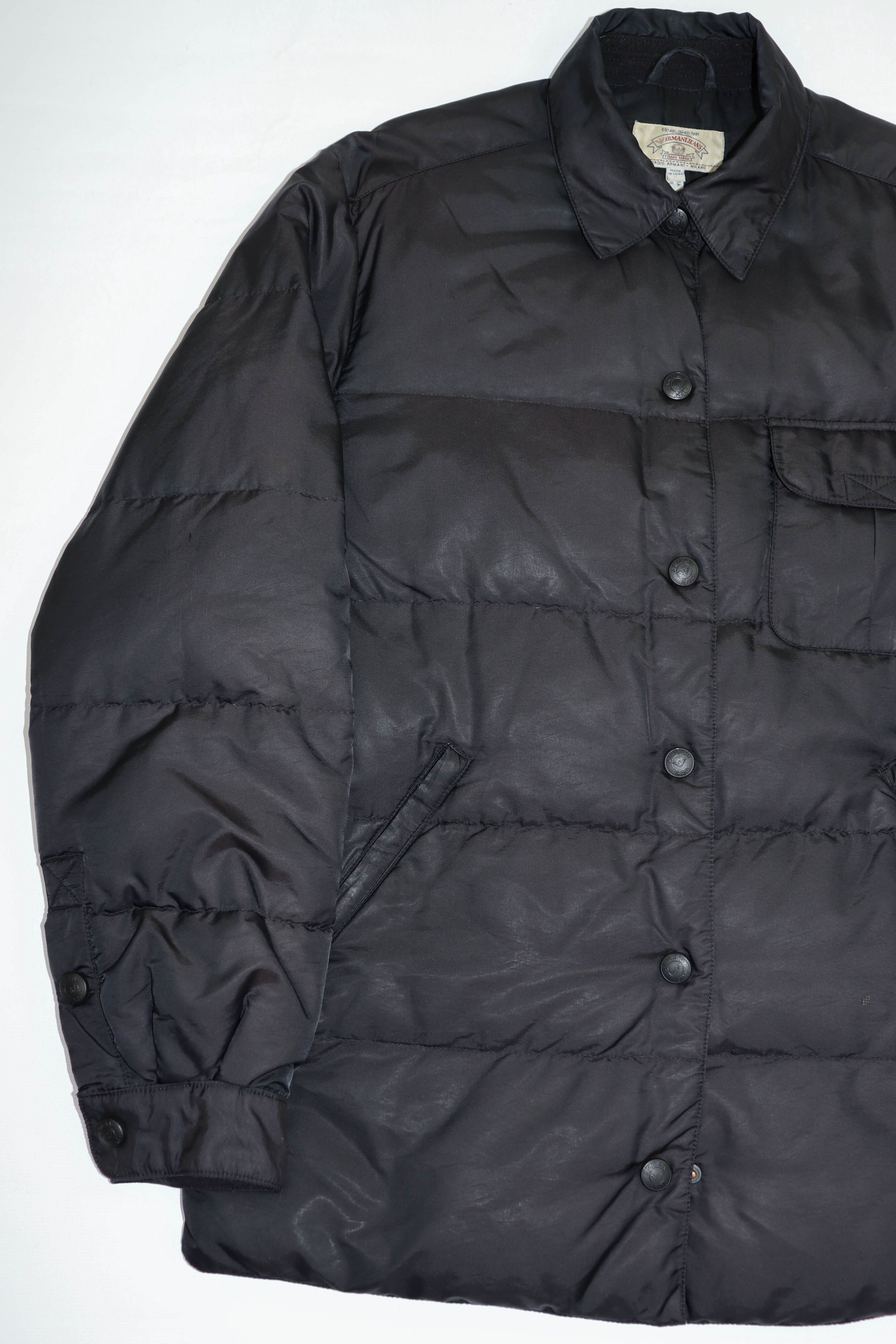 Armani Armani Jeans Vintage Women's Black Liner Jacket Size M / US 6-8 / IT 42-44 - 6 Thumbnail