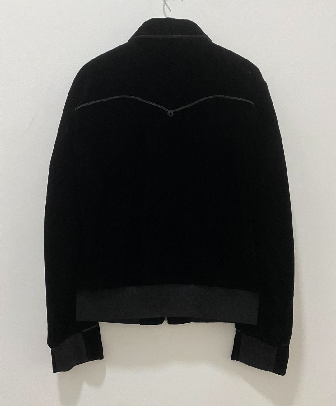 Saint Laurent Paris Saint Laurent 16fw black velvet court jacket Size US S / EU 44-46 / 1 - 2 Thumbnail