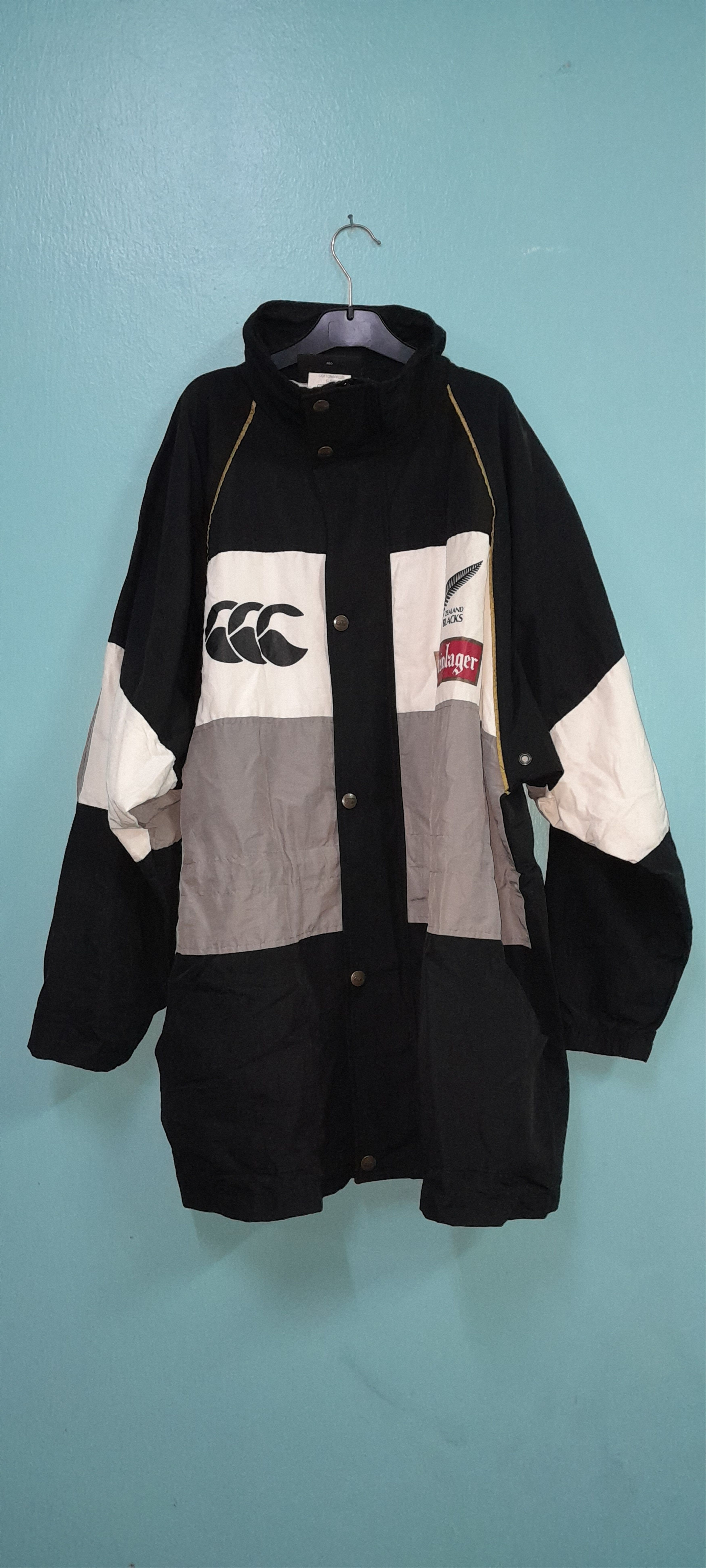 Canterbury CCCジャケット 赤黒 Canterbury CCCジャケット 赤黒 All Blacks × Canterbury of New