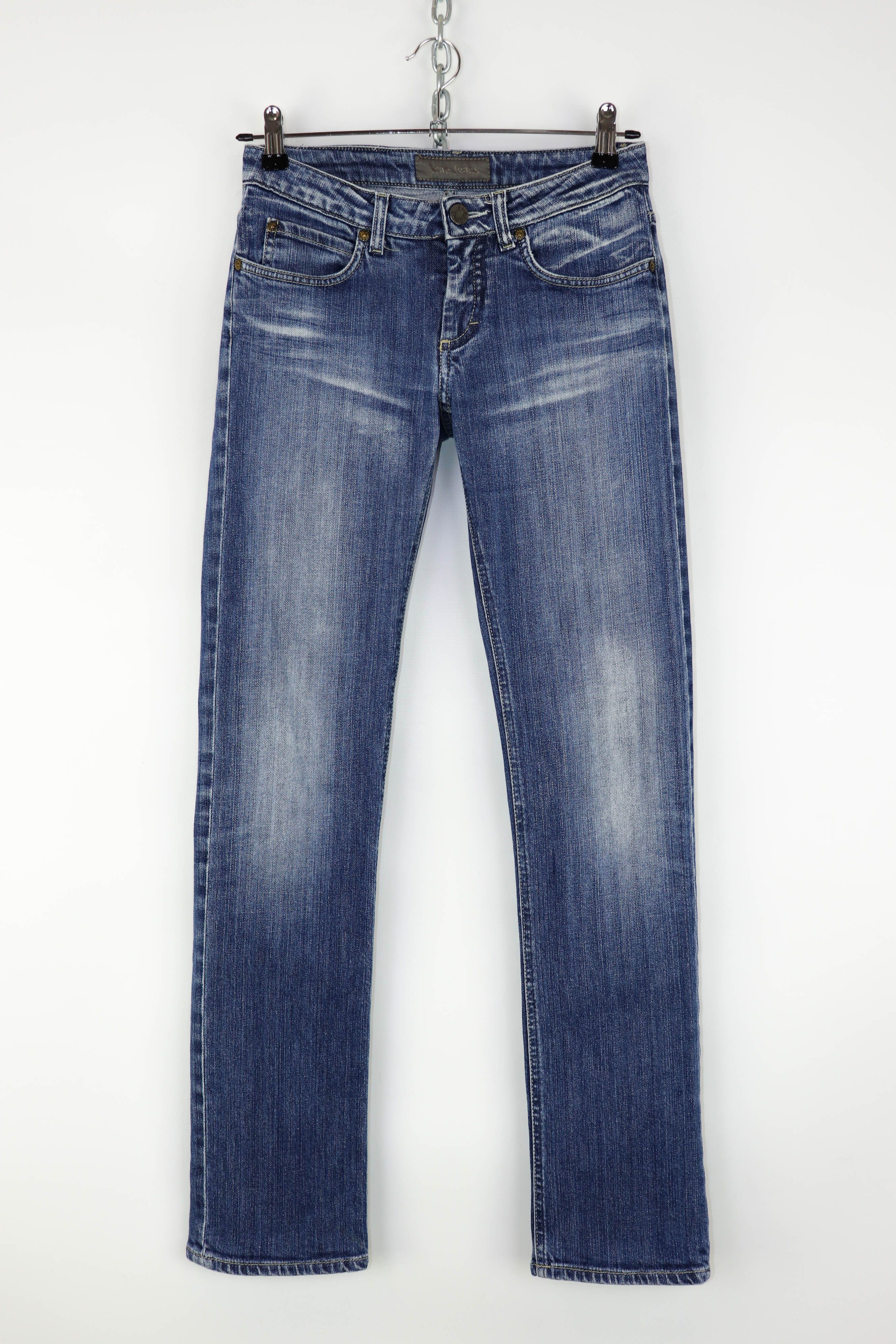 Acne Studios Acne Jeans Women’s Hep Pure Faded Indigo Blue Denim Jeans Size 27" / US 4 / IT 40 - 1 Thumbnail
