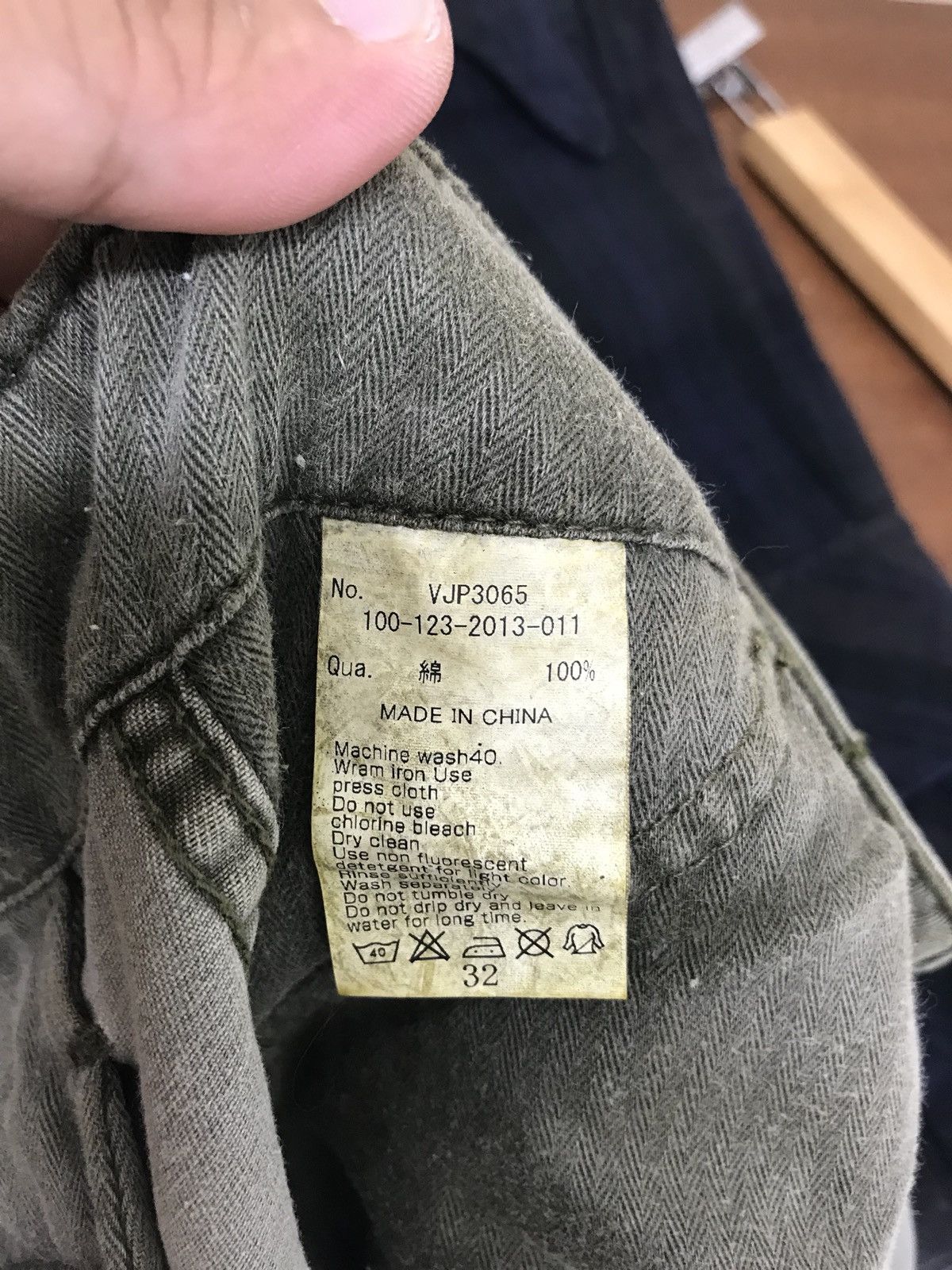 Japanese Brand Vanquish Japan Cargo Pant Slim Size US 32 / EU 48 - 10 Thumbnail