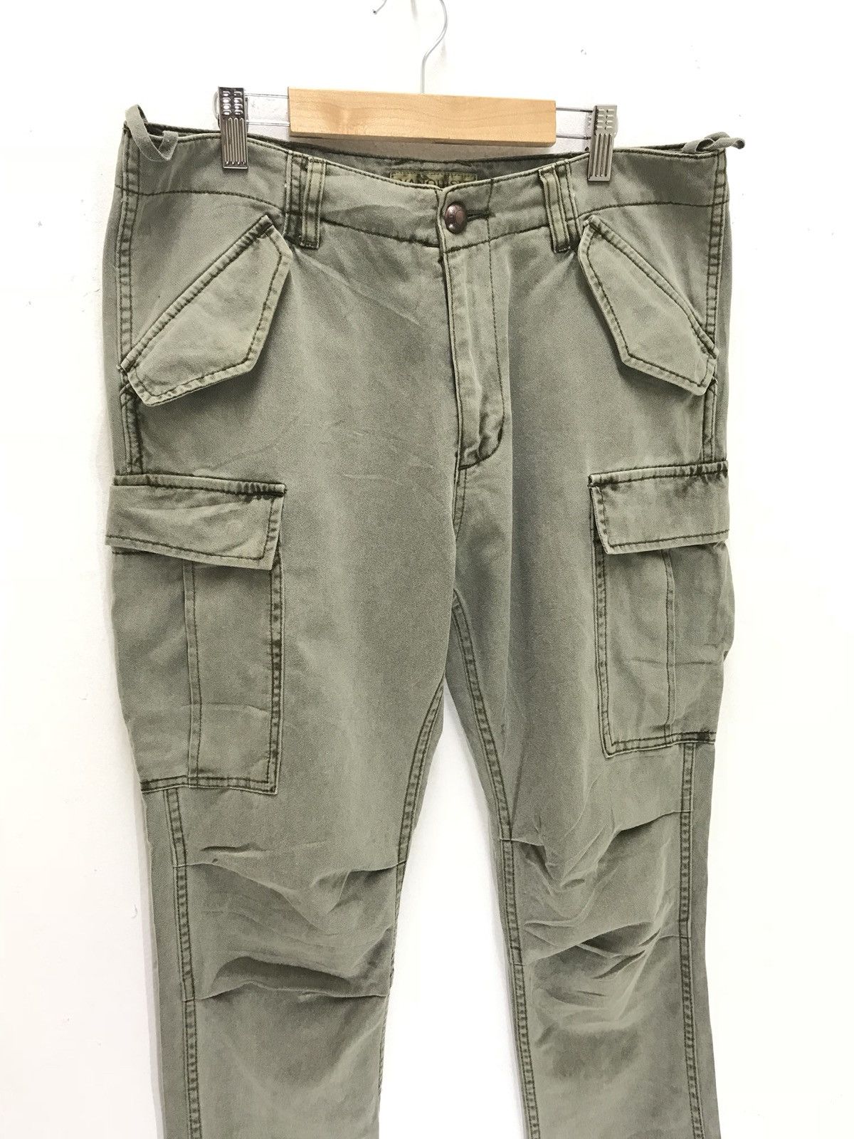 Japanese Brand Vanquish Japan Cargo Pant Slim Size US 32 / EU 48 - 3 Thumbnail