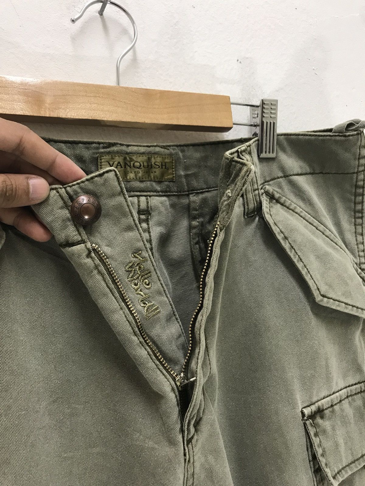 Japanese Brand Vanquish Japan Cargo Pant Slim Size US 32 / EU 48 - 5 Thumbnail