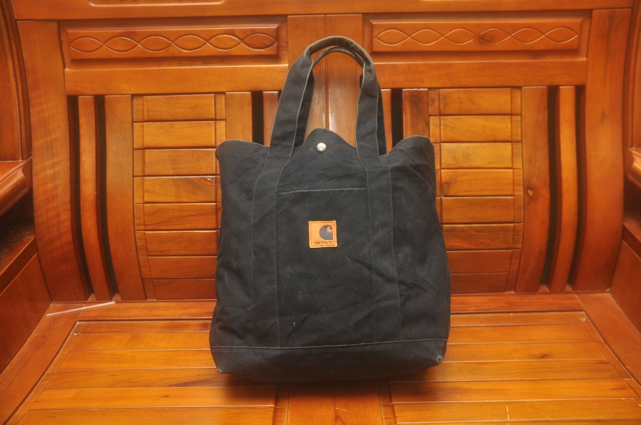 Carhartt Vintage Carhatt Canvas Bag Designer Fashion Style Size ONE SIZE - 1 Thumbnail