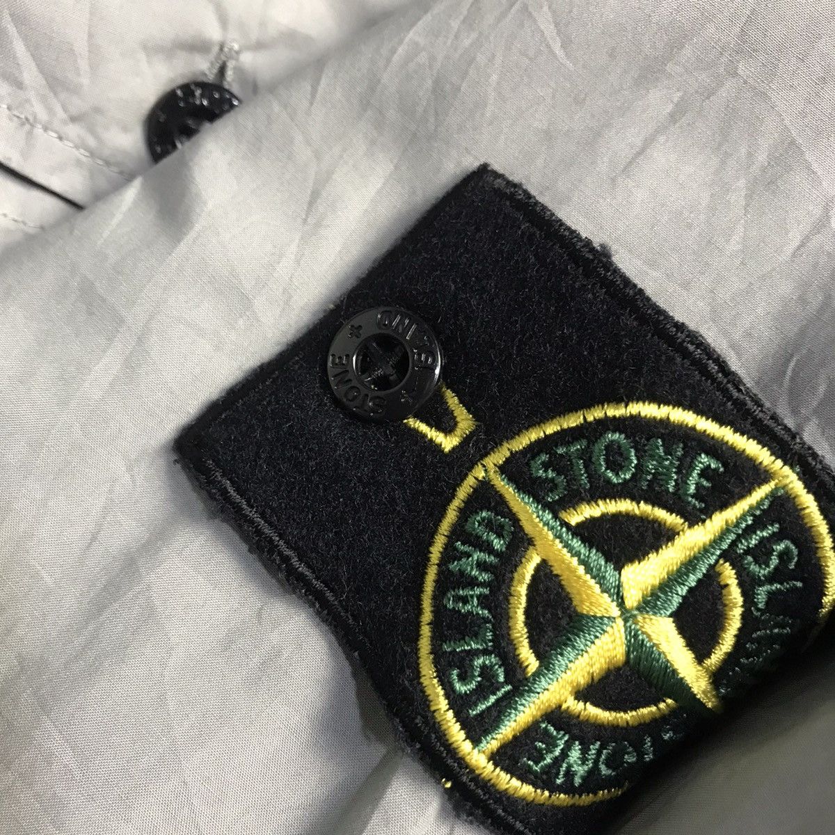 Stone Island Stone island spring summer 2014 hooded button up shirt Size US L / EU 52-54 / 3 - 4 Thumbnail
