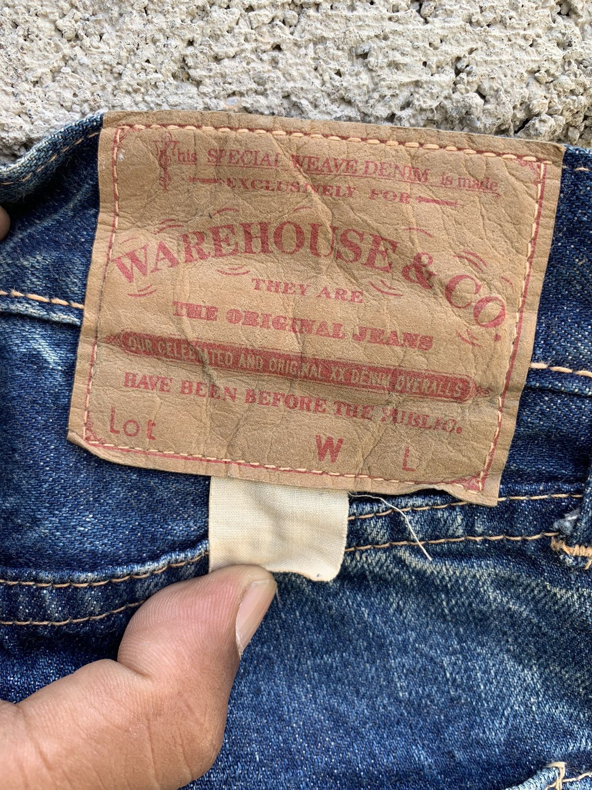 Warehouse WAREHOUSE & CO Selvedge Denim Pants Size US 28 / EU 44 - 23 Thumbnail