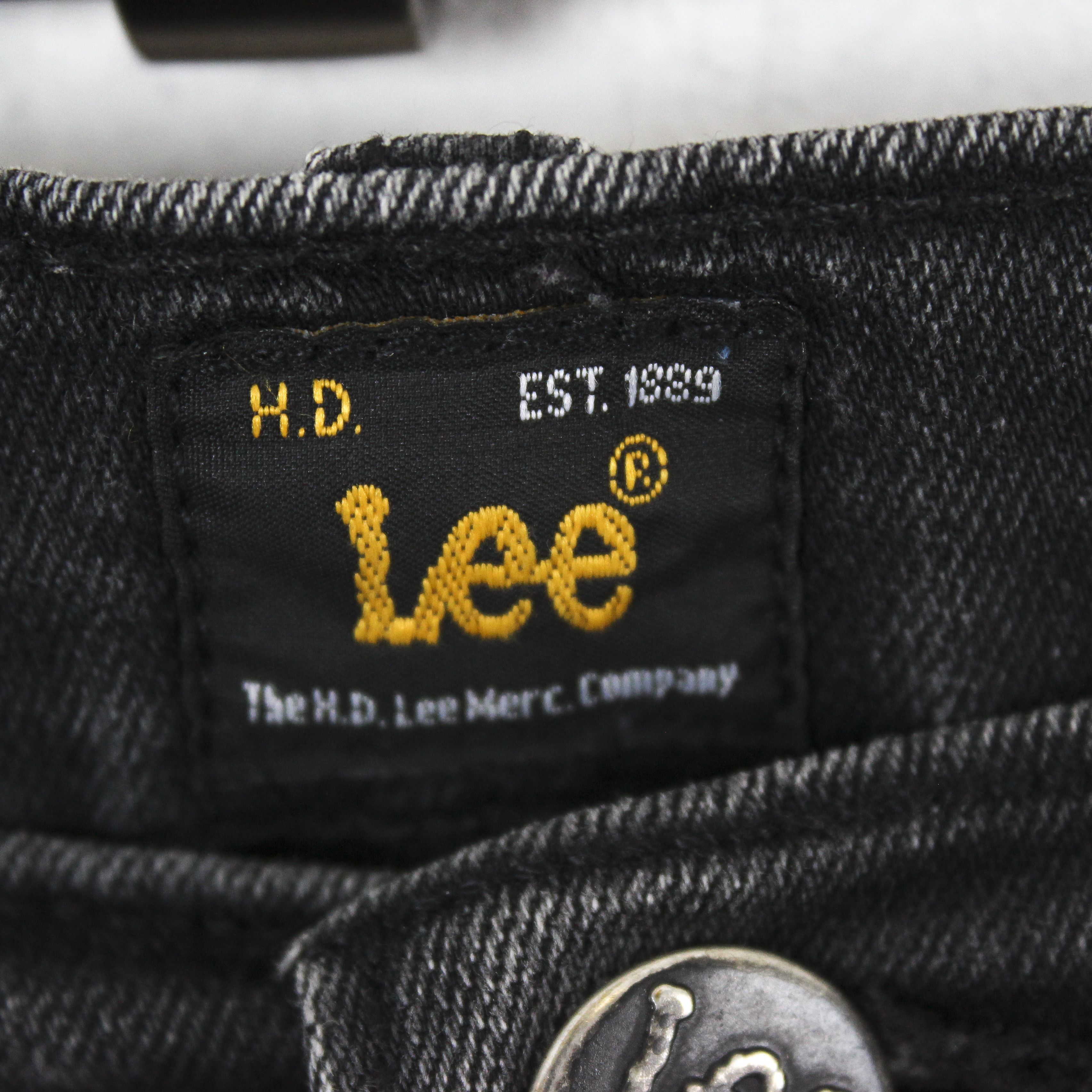 Lee Rider Mens W33 L32 Slim Straight Jeans Denim Pants Trousers Size US 33 - 5 Thumbnail