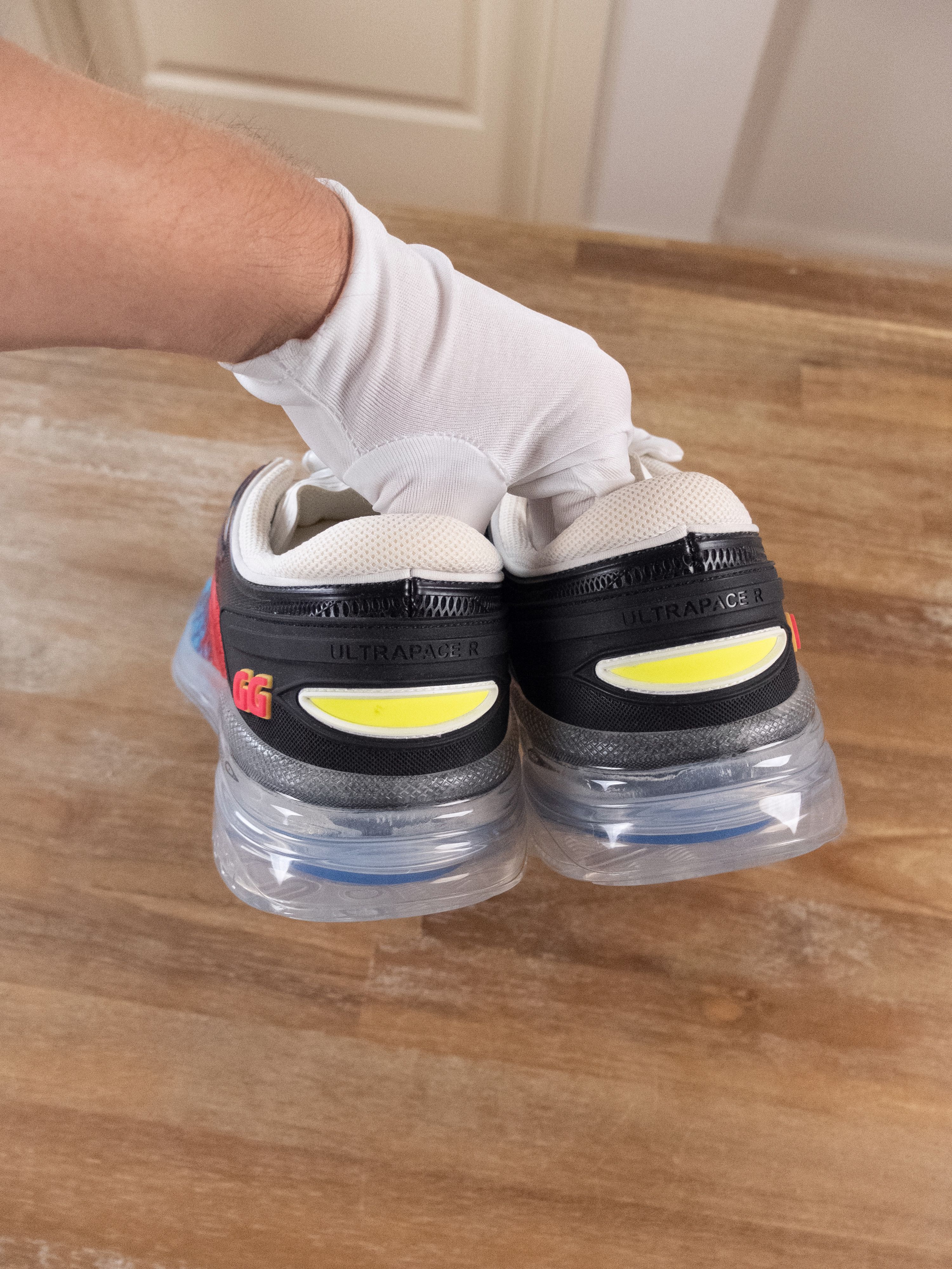Gucci GUCCI Ultrapace blue red black sneakers 7.5 US / 7 UK / 41 Size US 7.5 / EU 40-41 - 5 Thumbnail
